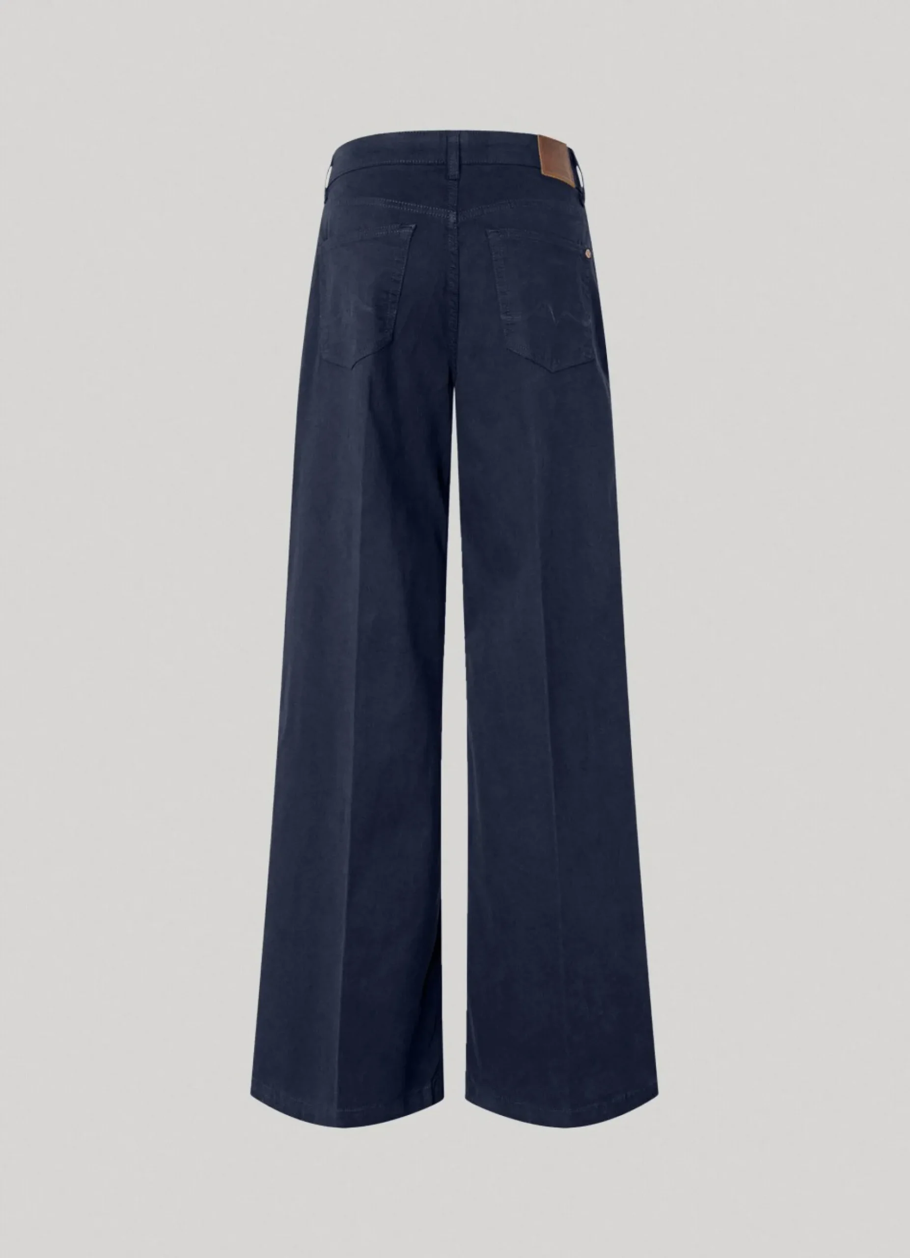 Mulher Pepe Jeans Calças>Calças Palazzo Sarja Elastica