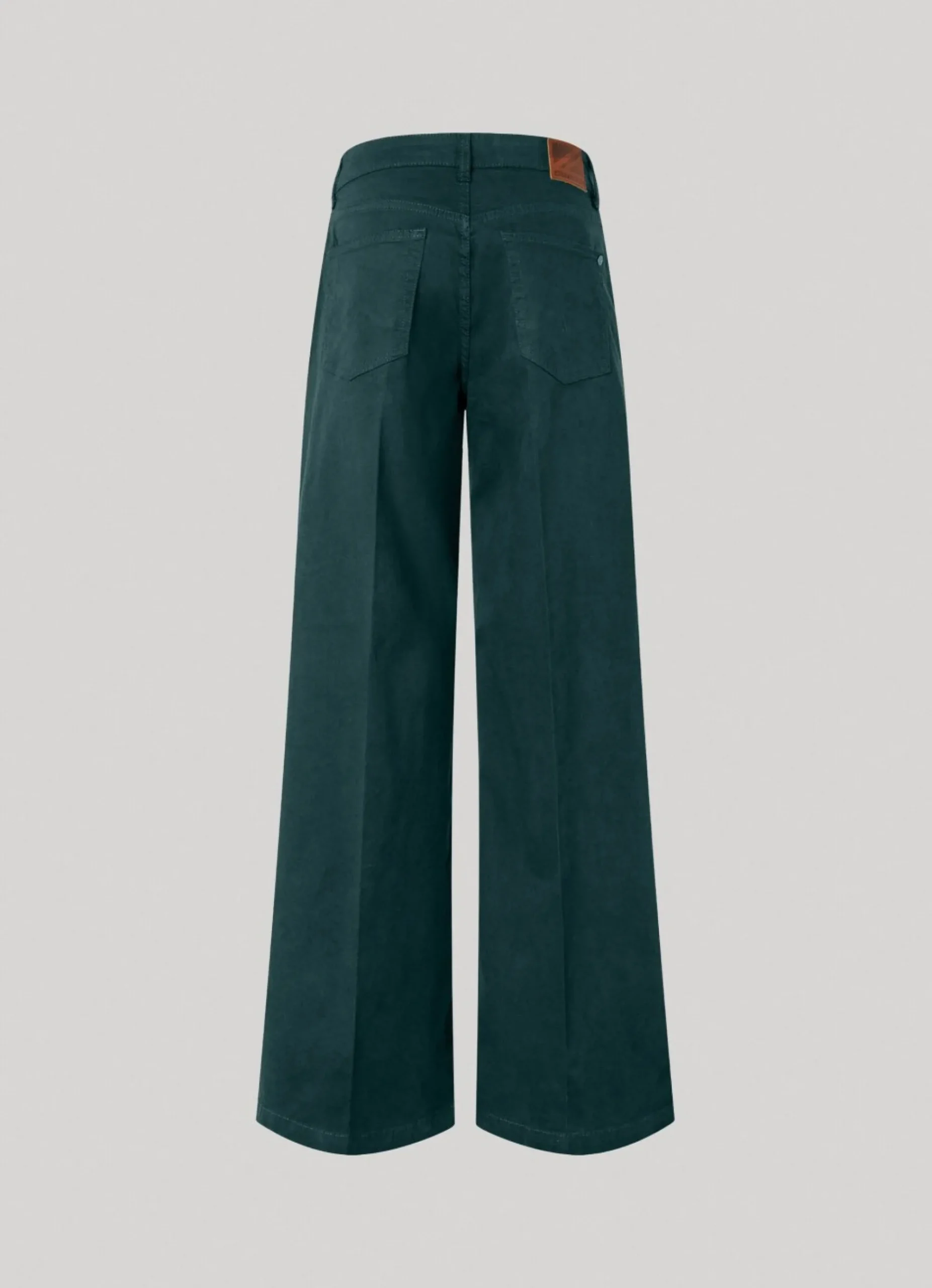 Mulher Pepe Jeans Calças>Calças Palazzo Sarja Elastica
