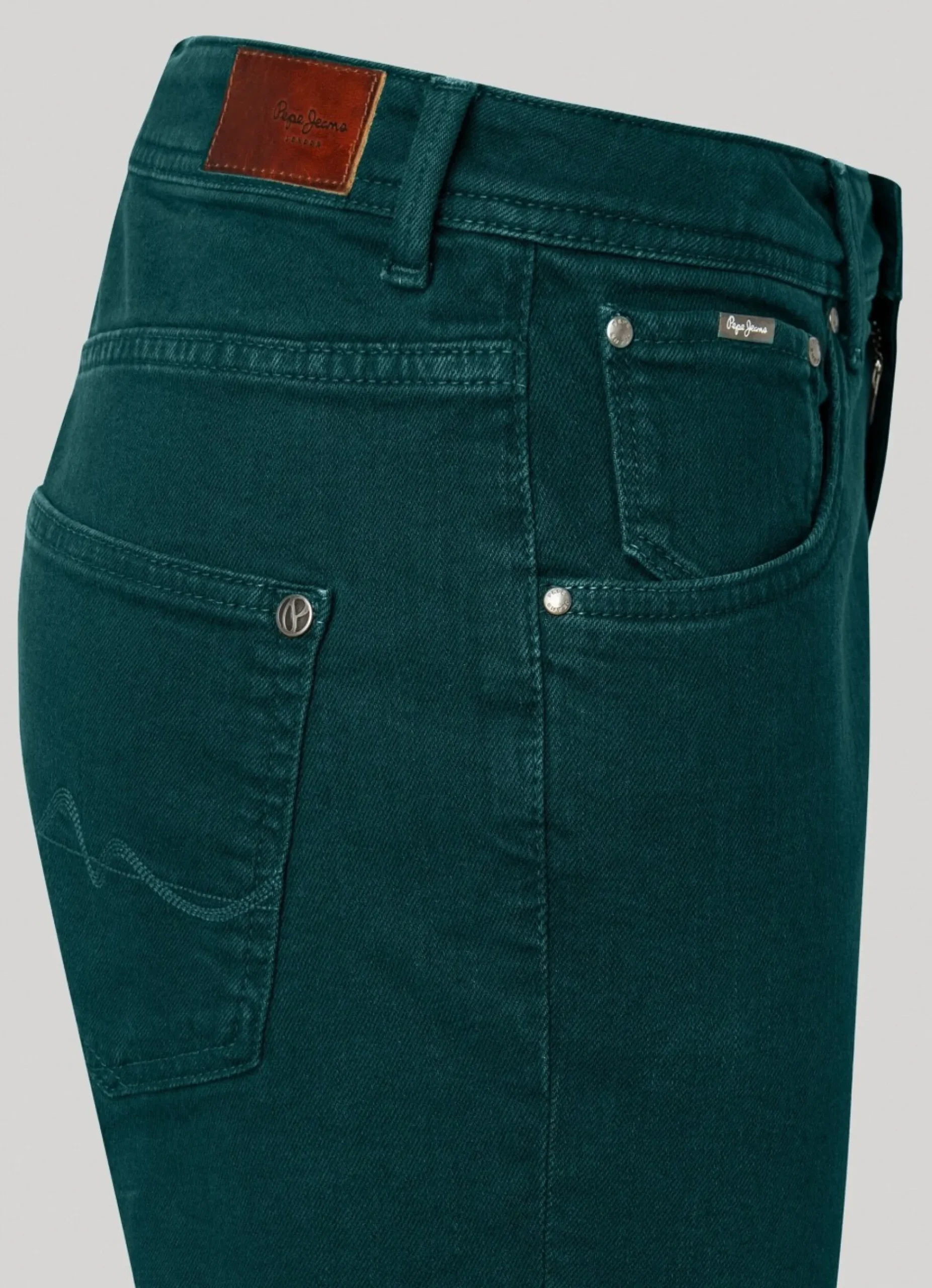 Mulher Pepe Jeans Calças>Calças Relaxed Fit 5 Bolsos