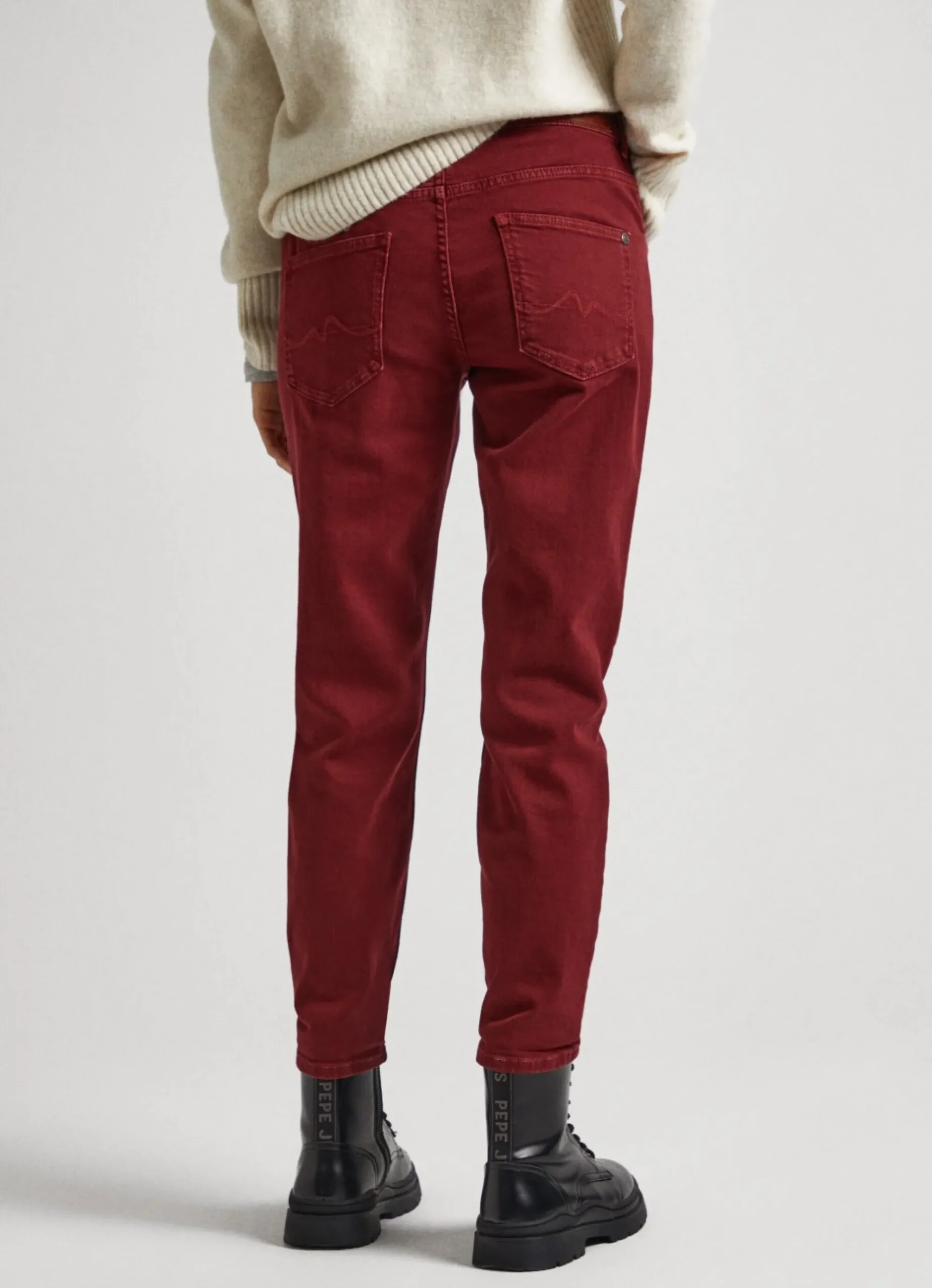 Mulher Pepe Jeans Calças>Calças Relaxed Fit 5 Bolsos