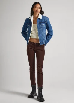 Mulher Pepe Jeans Calças>Calças Skinny Fit De 5 Bolsos