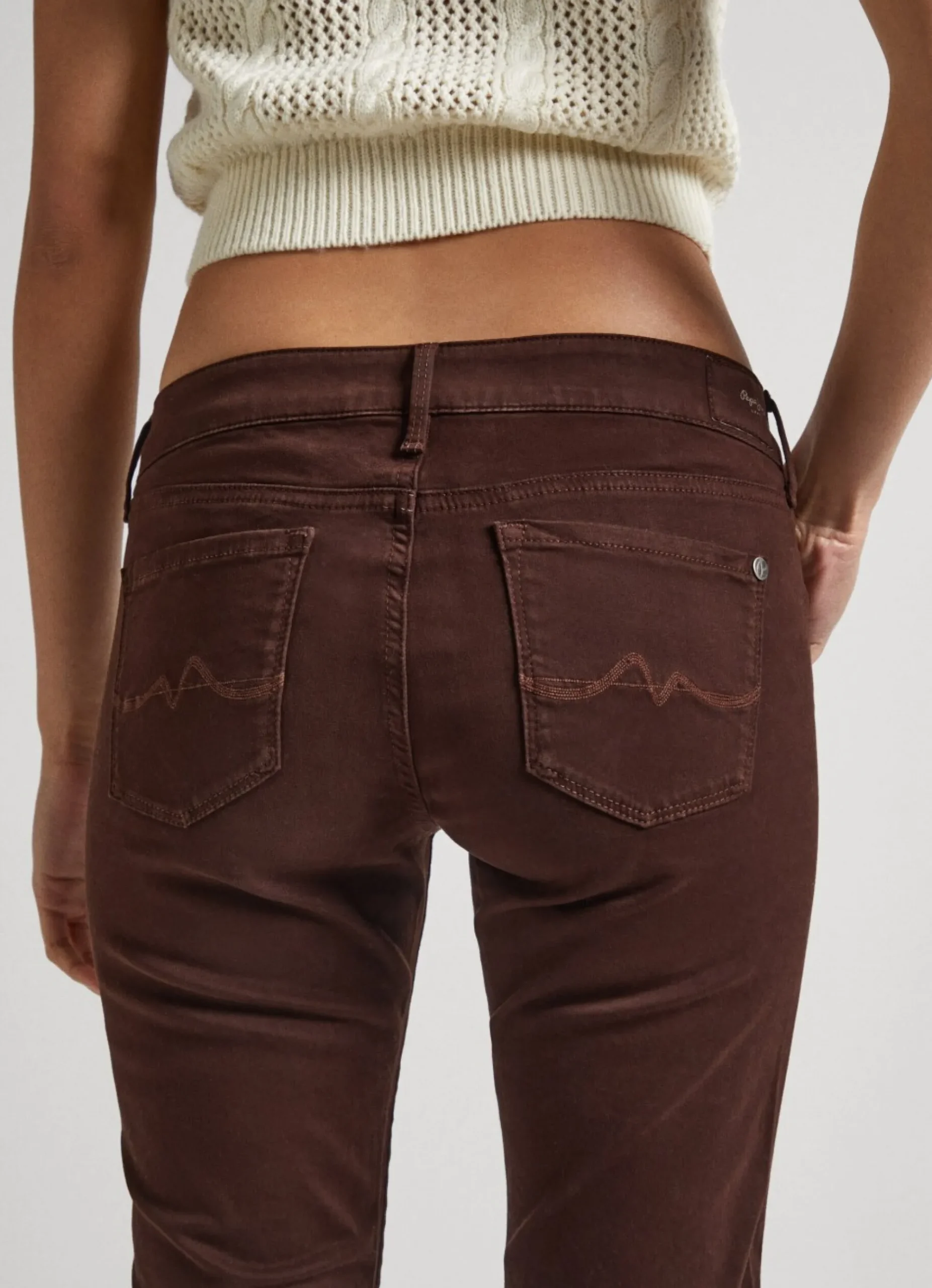 Mulher Pepe Jeans Calças>Calças Skinny Fit De 5 Bolsos