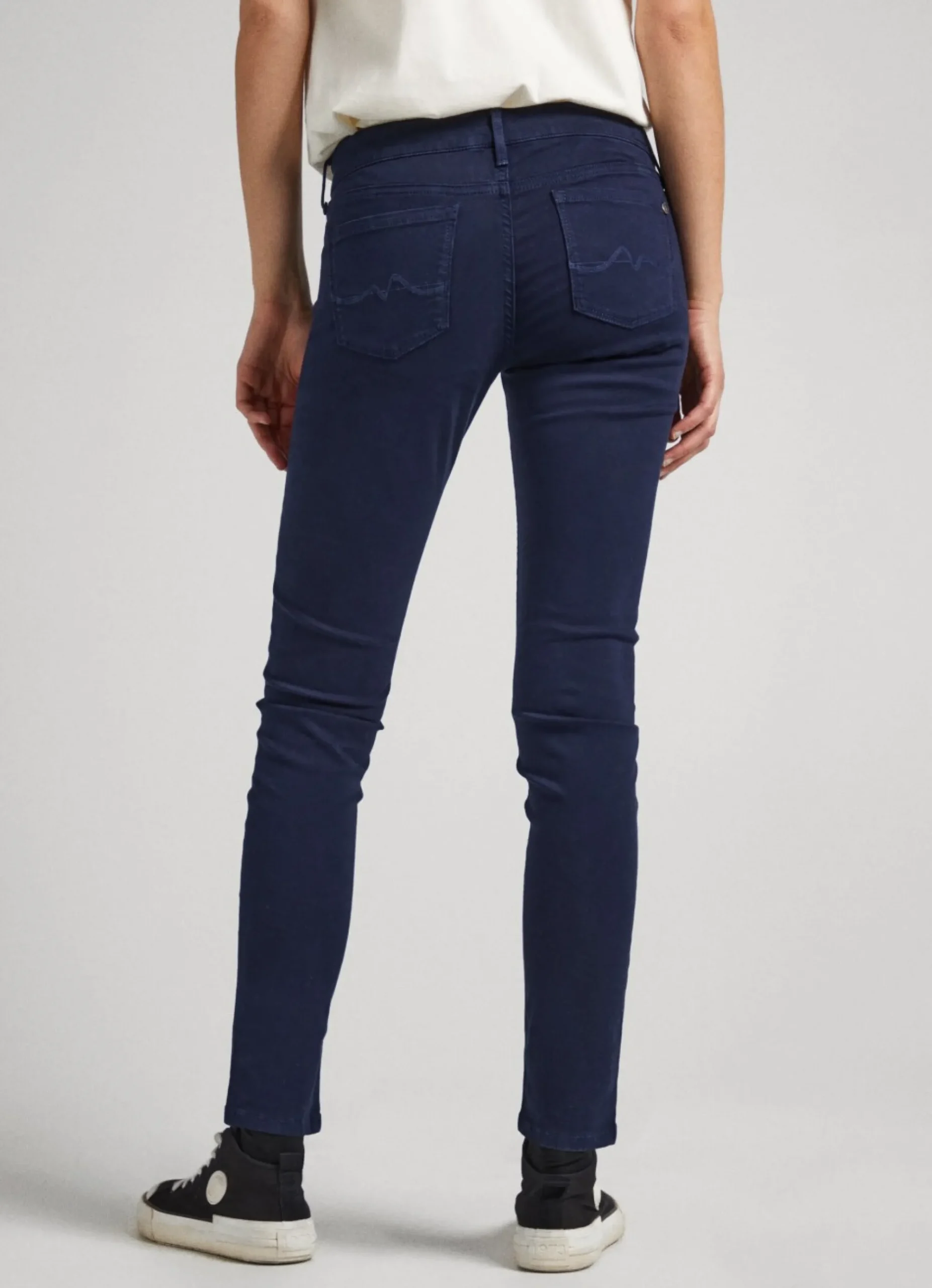 Mulher Pepe Jeans Calças>Calças Skinny Fit De 5 Bolsos