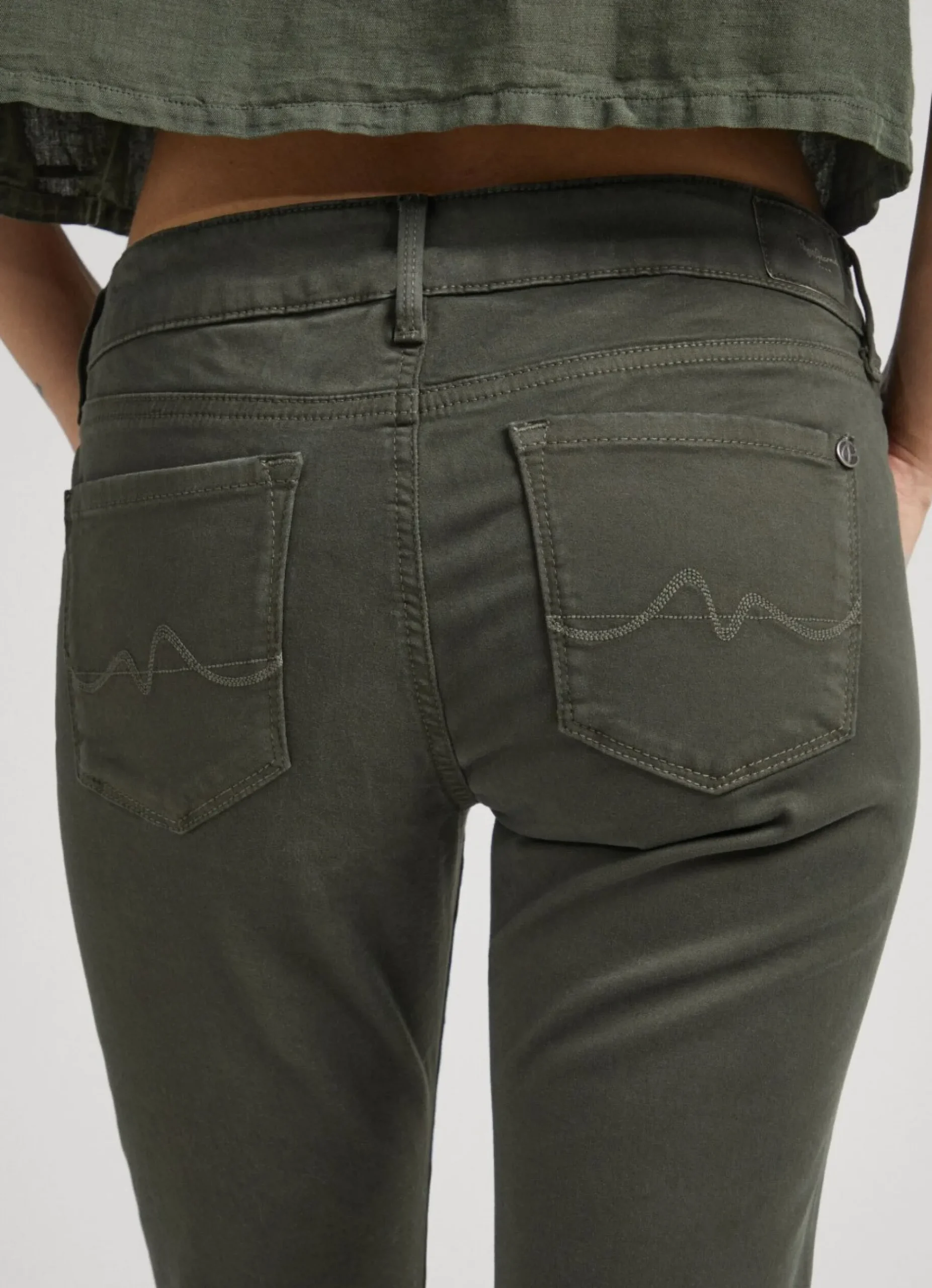 Mulher Pepe Jeans Calças>Calças Skinny Fit De 5 Bolsos