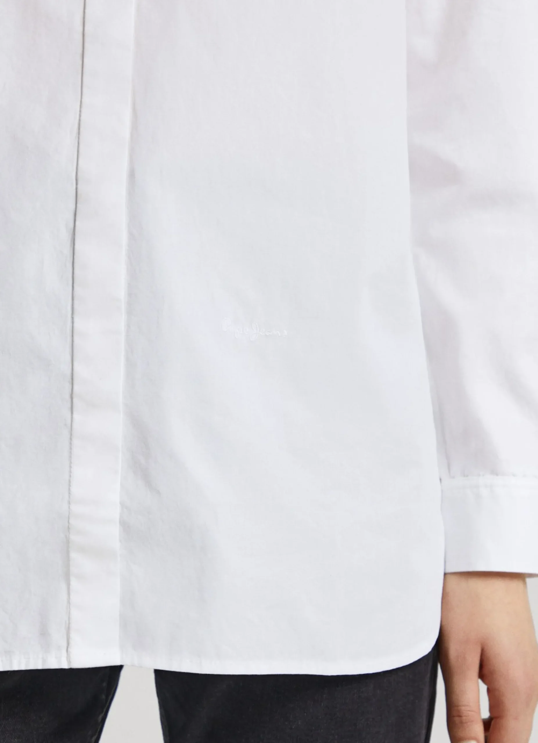 Mulher Pepe Jeans Camisas E Blusas>Camisa Algodao Popelina Oversize Fit