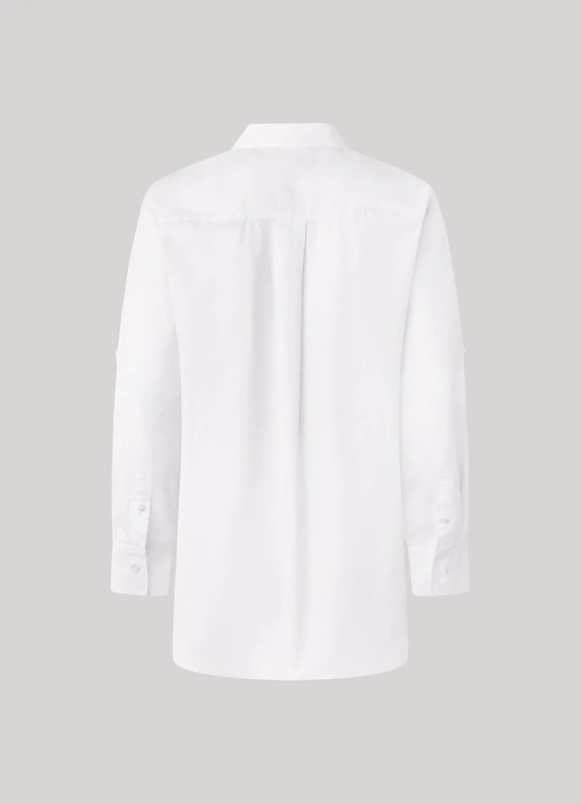 Mulher Pepe Jeans Camisas E Blusas>Camisa Algodao Popelina Oversize Fit