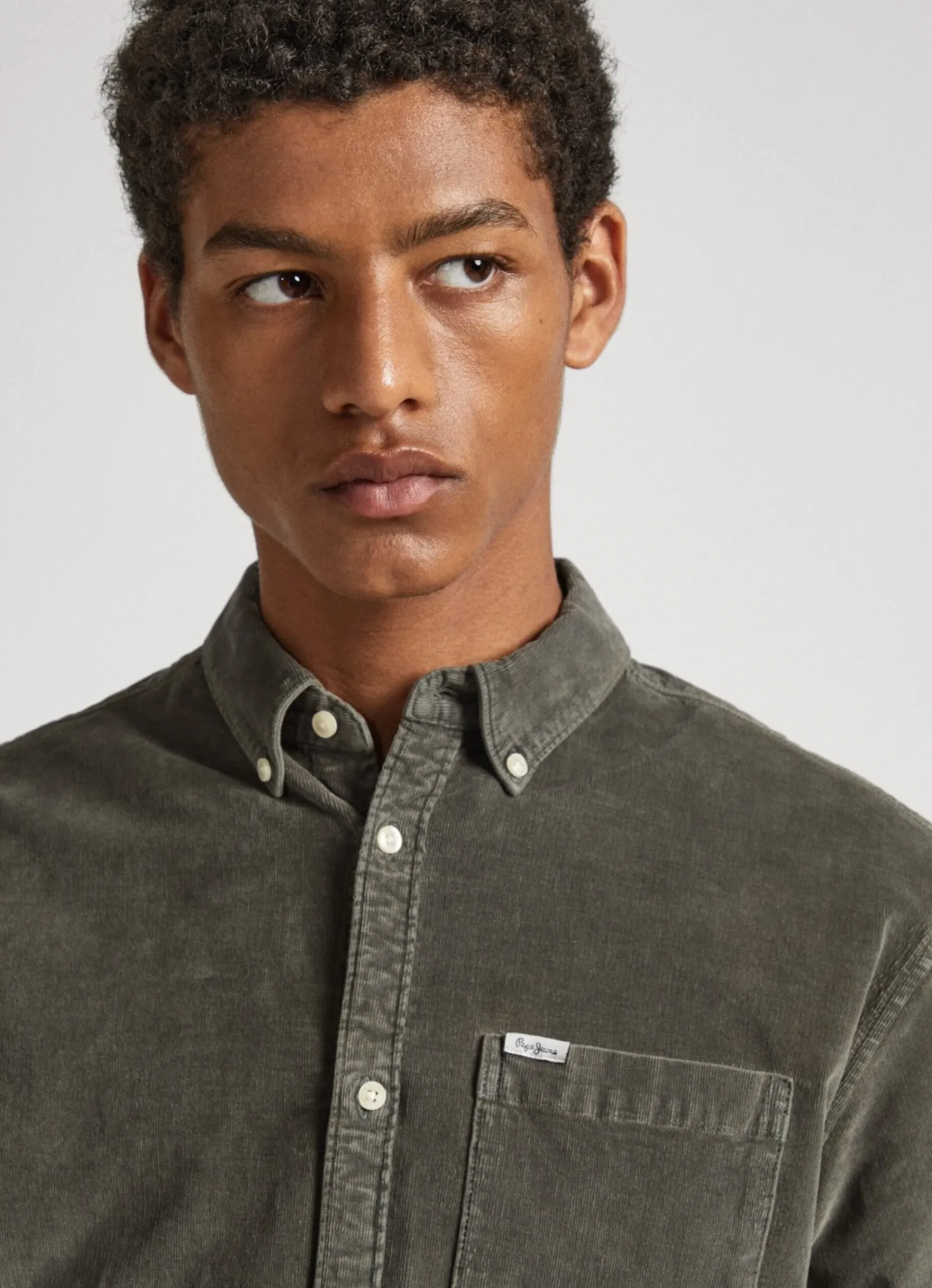 Homem Pepe Jeans Camisas>Camisa Bombazina Regular Fit