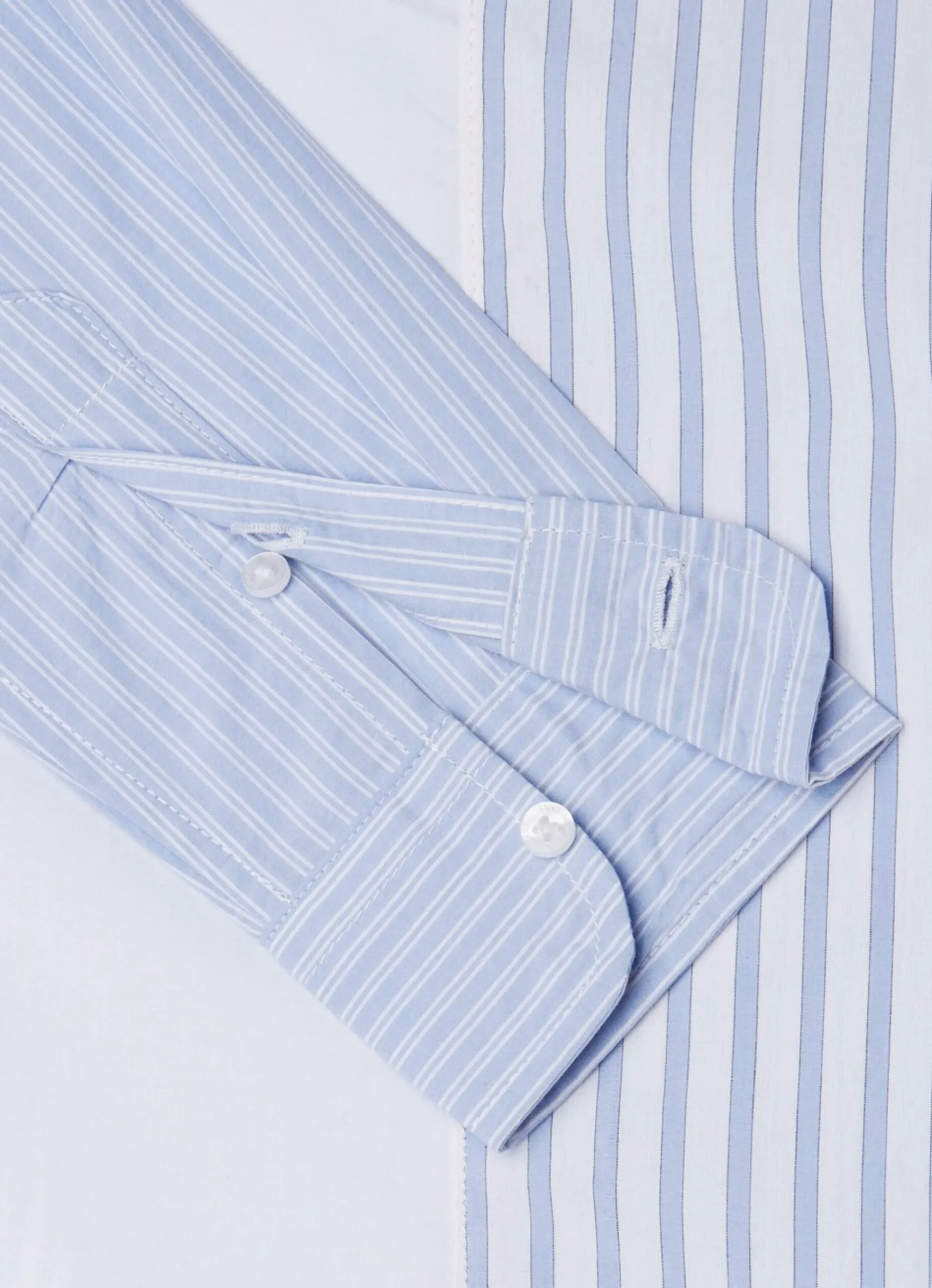Mulher Pepe Jeans Camisas E Blusas>Camisa Comprida Popelina As Riscas