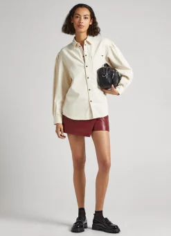 Mulher Pepe Jeans Camisas E Blusas>Camisa De Manga Comprida