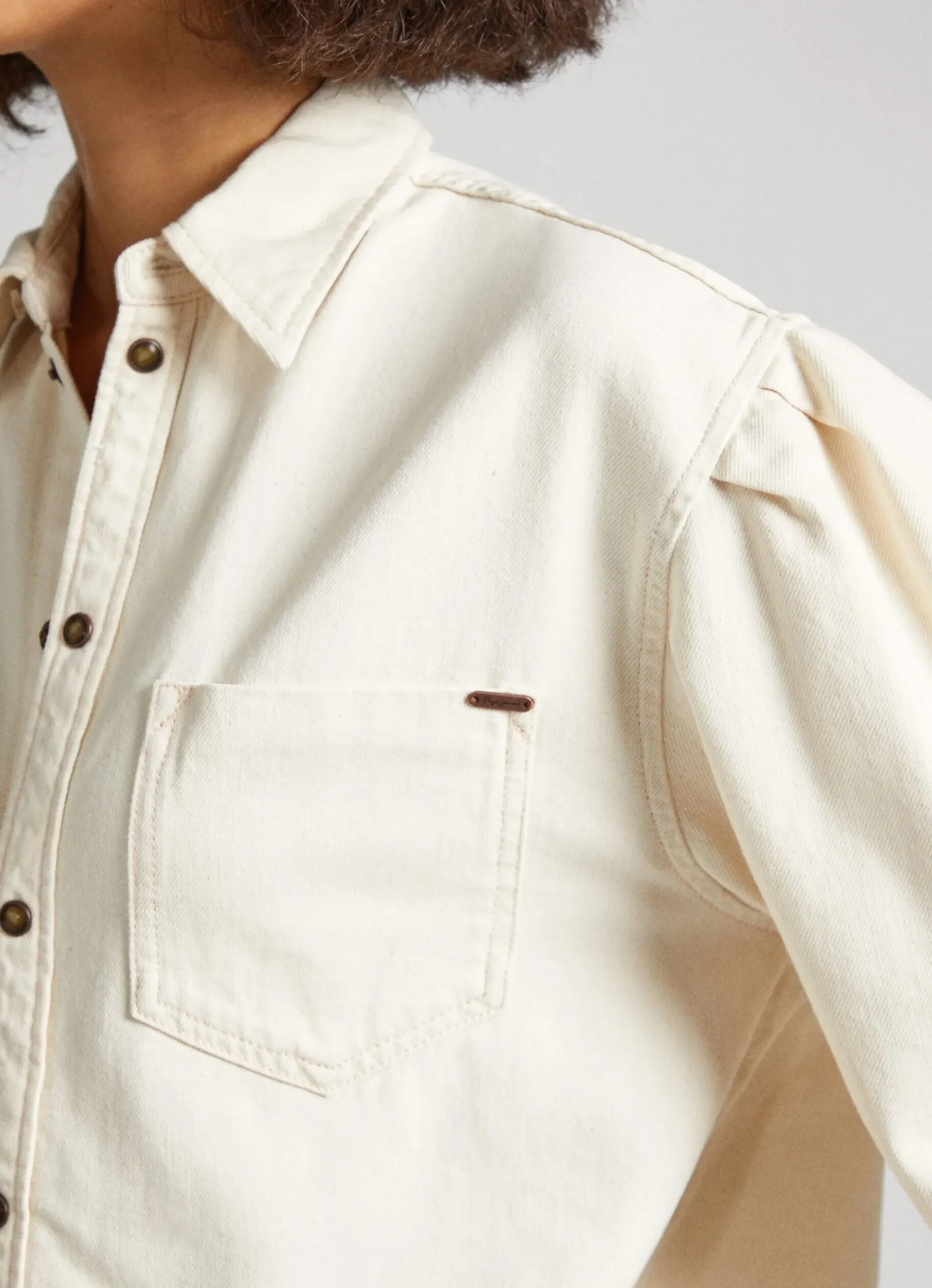 Mulher Pepe Jeans Camisas E Blusas>Camisa De Manga Comprida