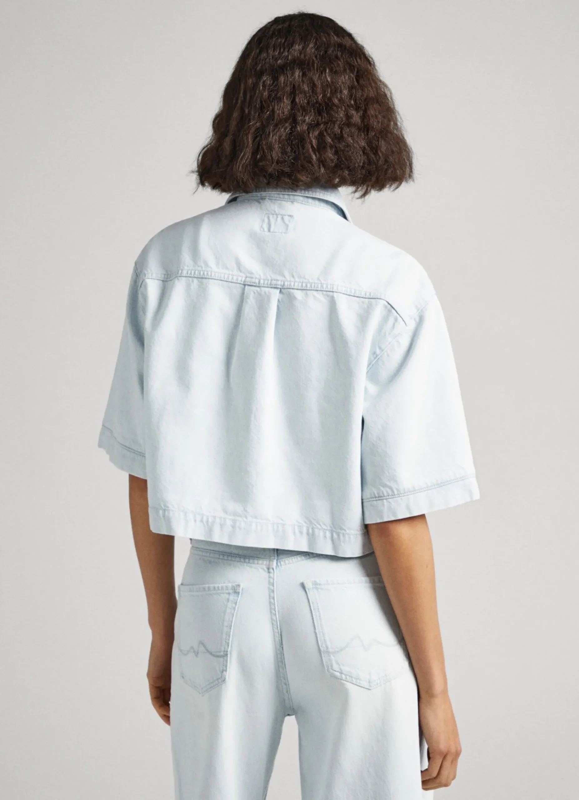 Mulher Pepe Jeans Camisas E Blusas>Camisa De Manga Curta