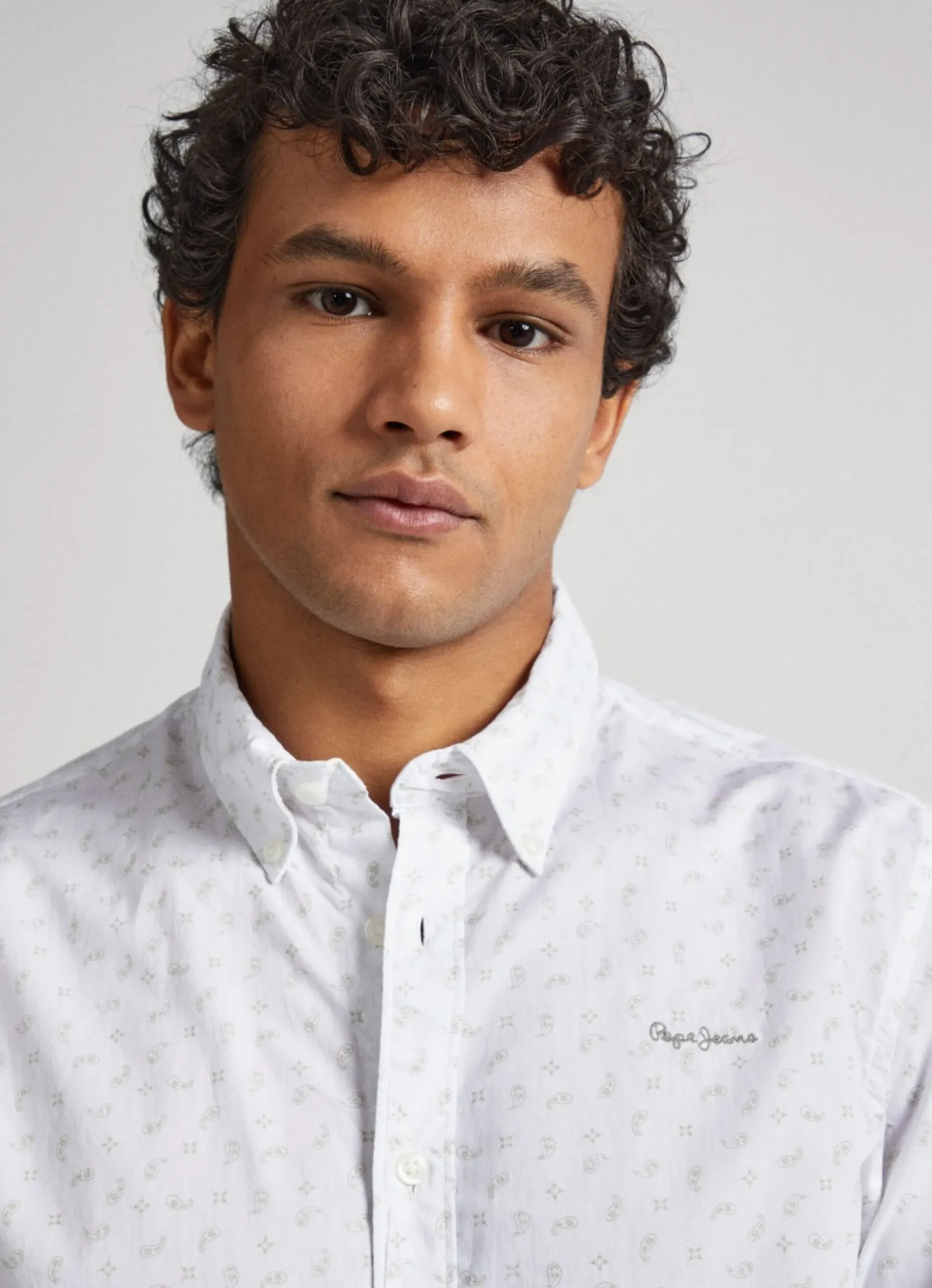 Homem Pepe Jeans Camisas>Camisa De Popelina Slim Fit