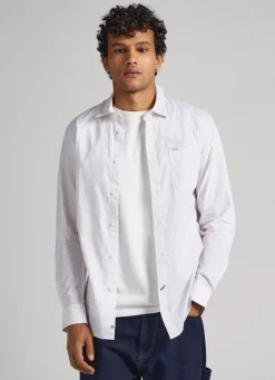 Homem Pepe Jeans Camisas>Camisa Floral Slim Fit