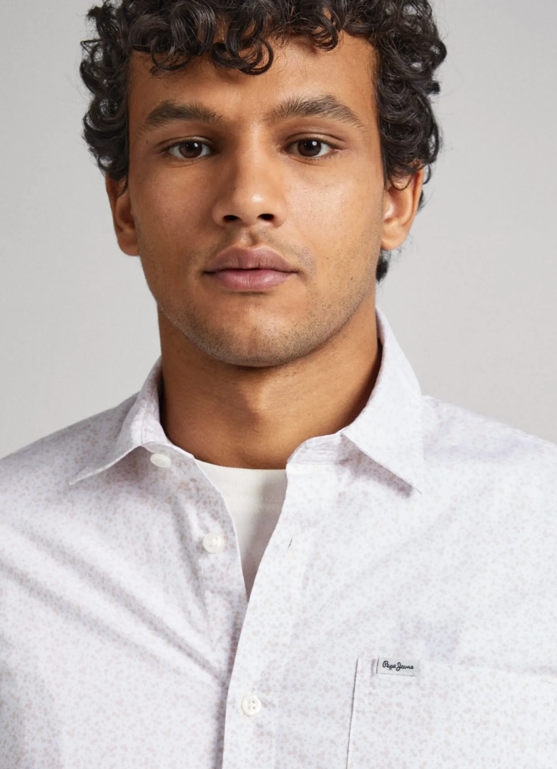 Homem Pepe Jeans Camisas>Camisa Floral Slim Fit