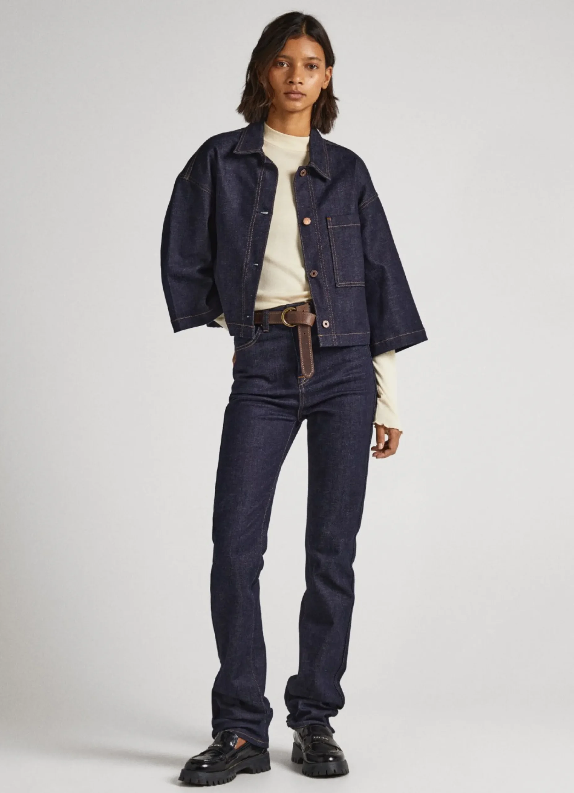Mulher Pepe Jeans Camisas E Blusas>Camisa Oversized