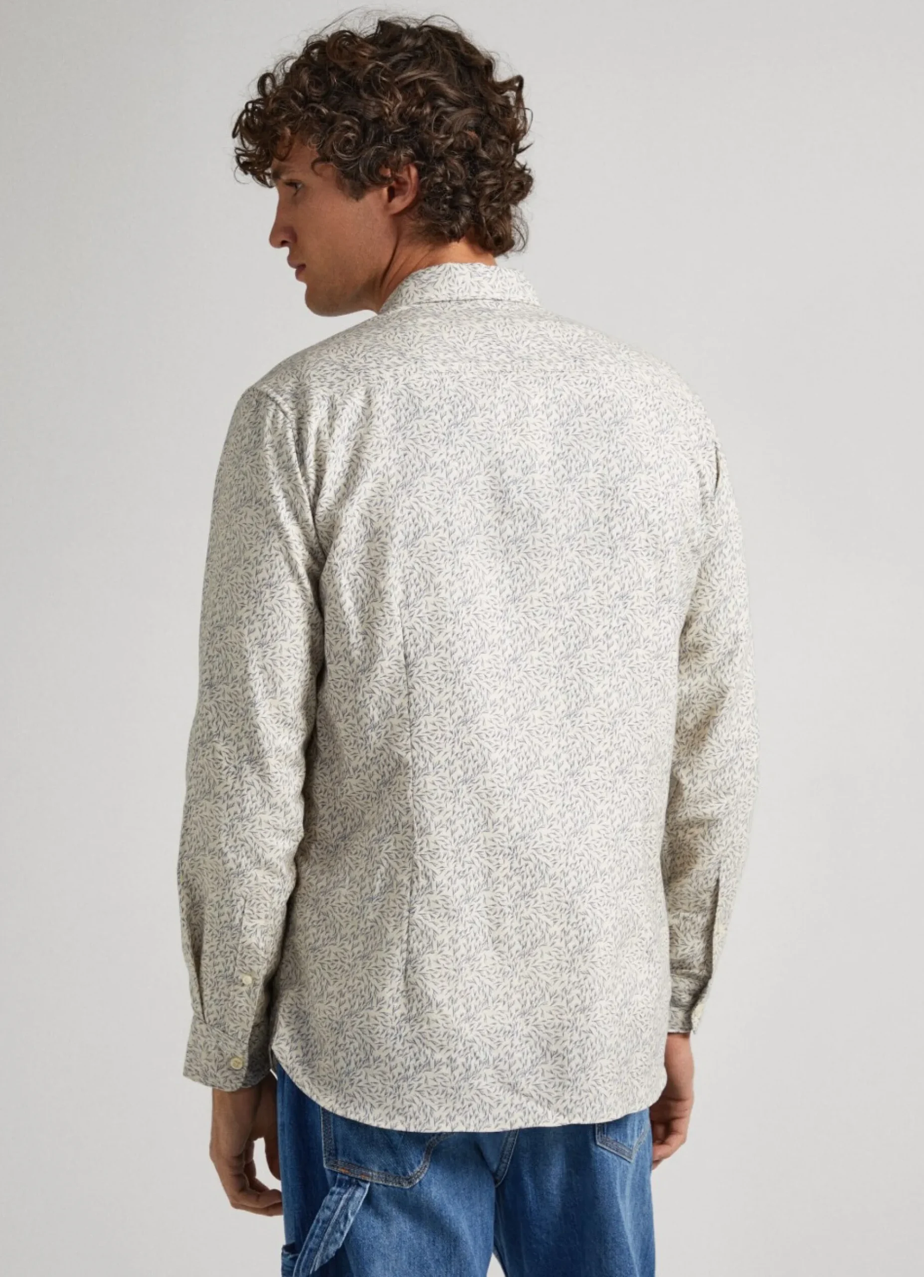 Homem Pepe Jeans Camisas>Camisa Oxford Padrao Floral