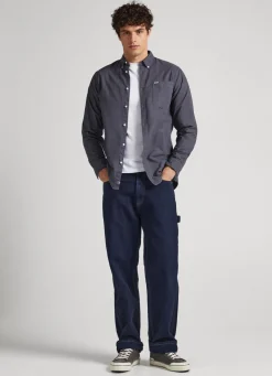 Homem Pepe Jeans Camisas>Camisa Oxford Regular Fit