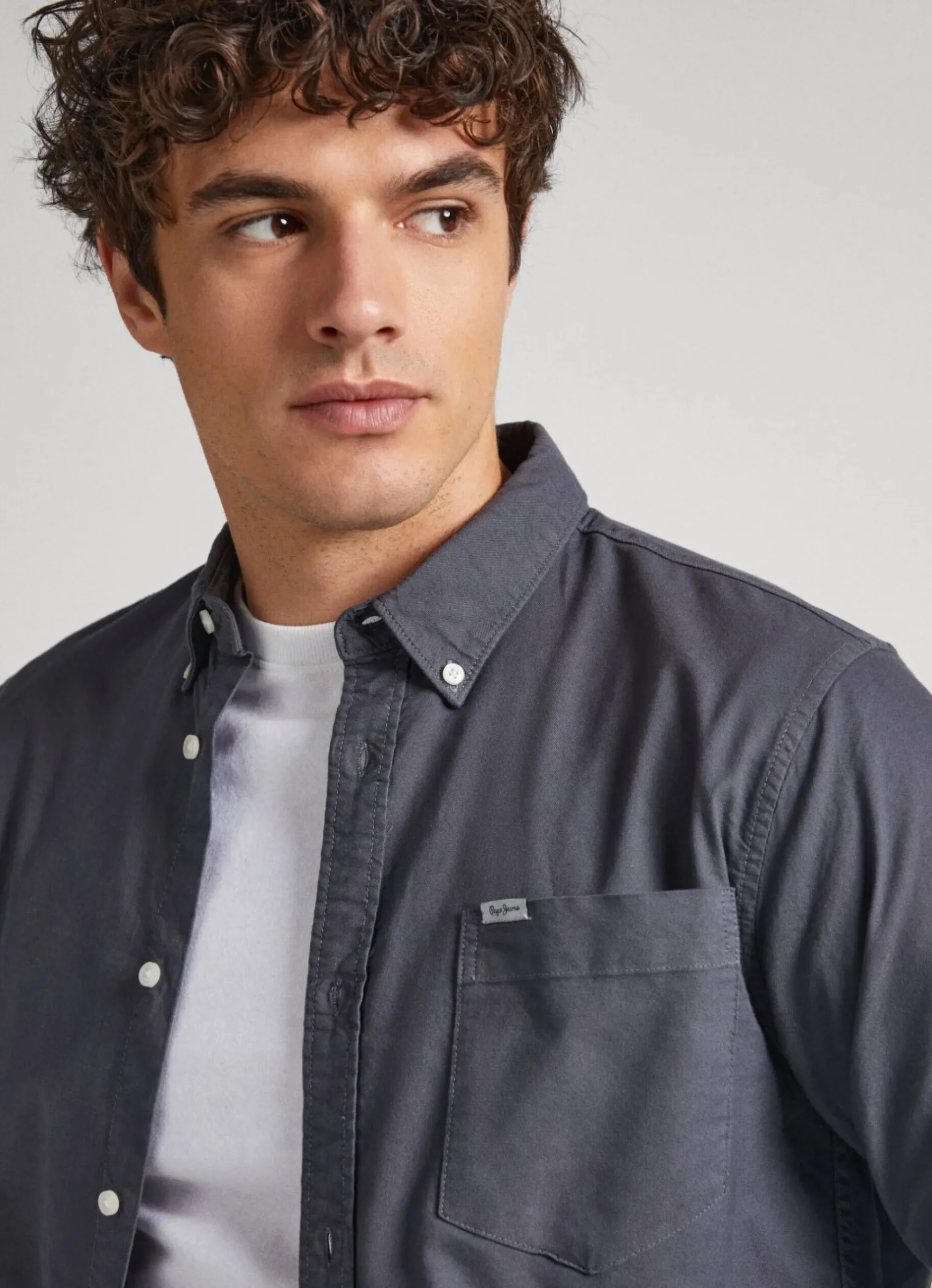 Homem Pepe Jeans Camisas>Camisa Oxford Regular Fit