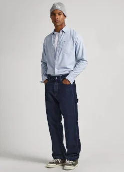 Homem Pepe Jeans Camisas>Camisa Oxford Regular Fit