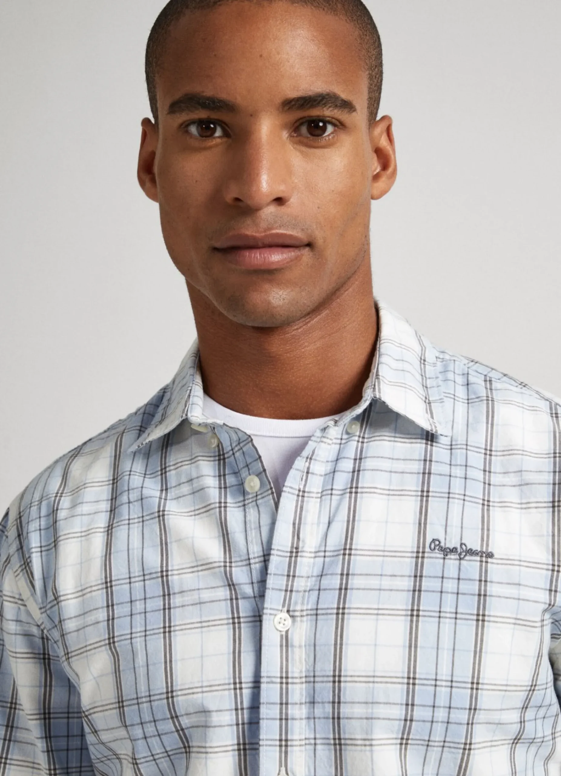 Homem Pepe Jeans Camisas>Camisa Oxford Xadrez