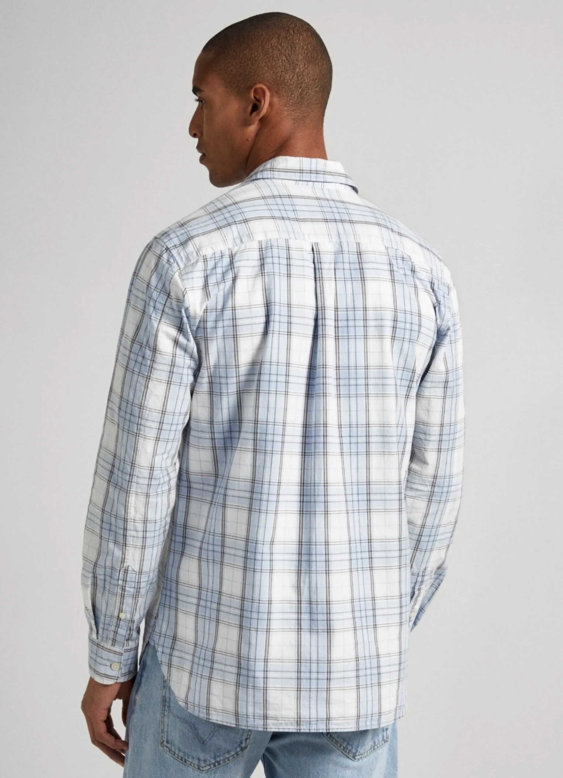 Homem Pepe Jeans Camisas>Camisa Oxford Xadrez