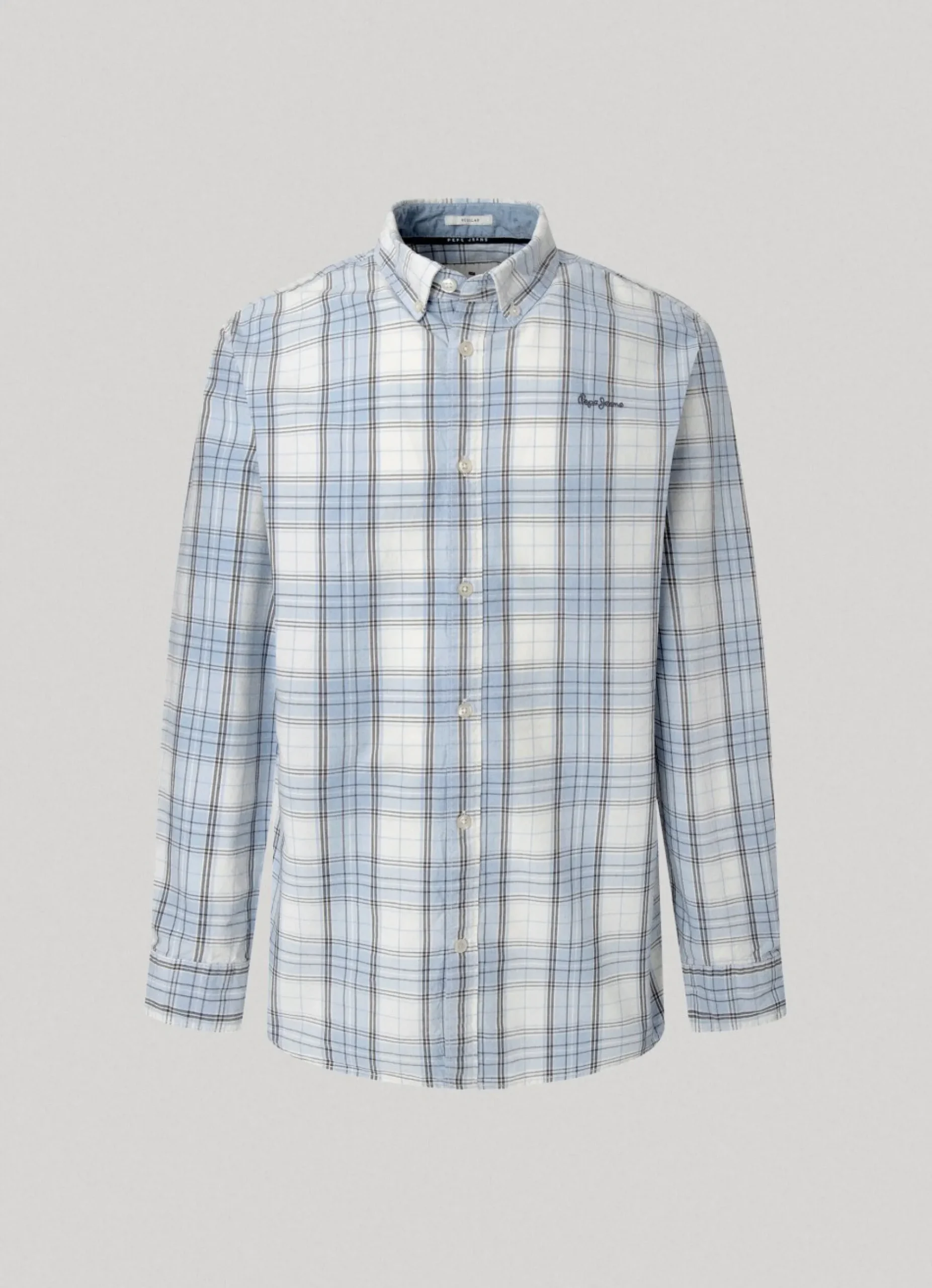 Homem Pepe Jeans Camisas>Camisa Oxford Xadrez