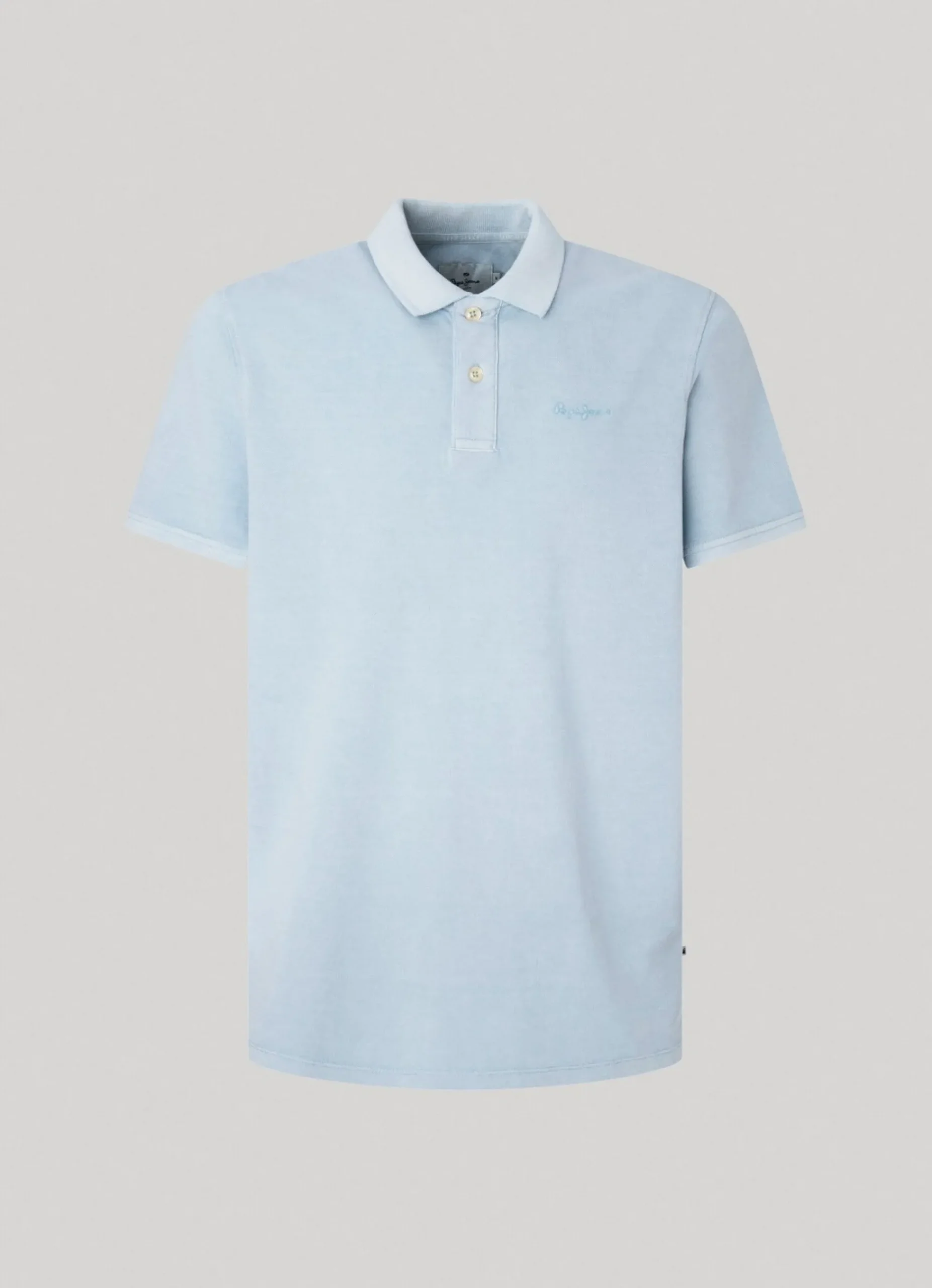 Homem Pepe Jeans Polos>Camisa Piquet Com Logo Bordado