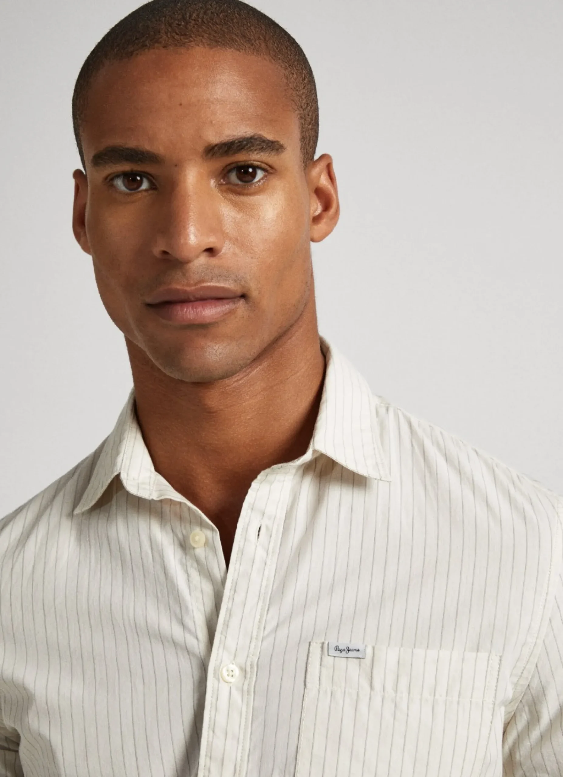Homem Pepe Jeans Camisas>Camisa Popelina As Riscas Bengala