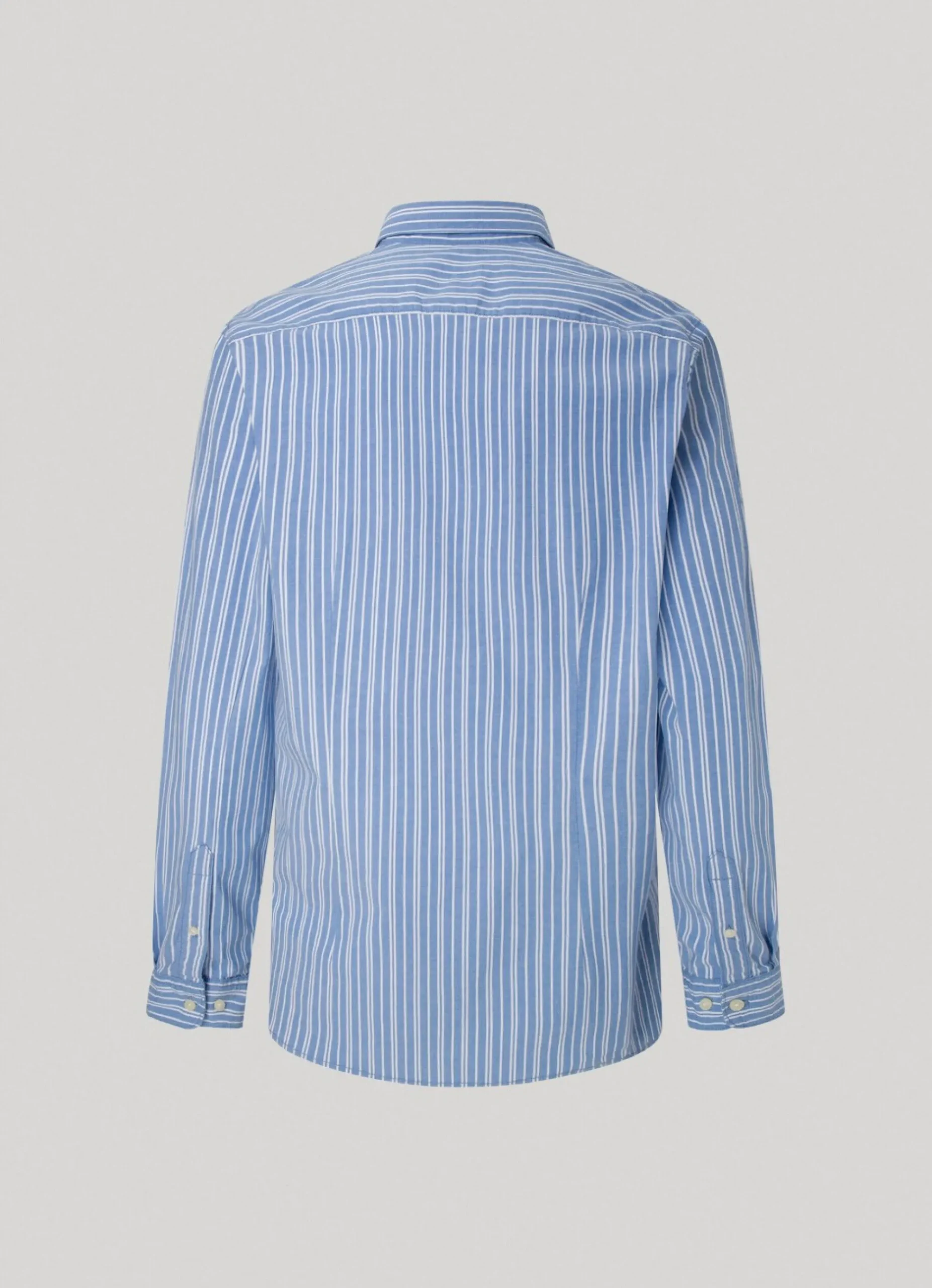 Homem Pepe Jeans Camisas>Camisa Popelina As Riscas