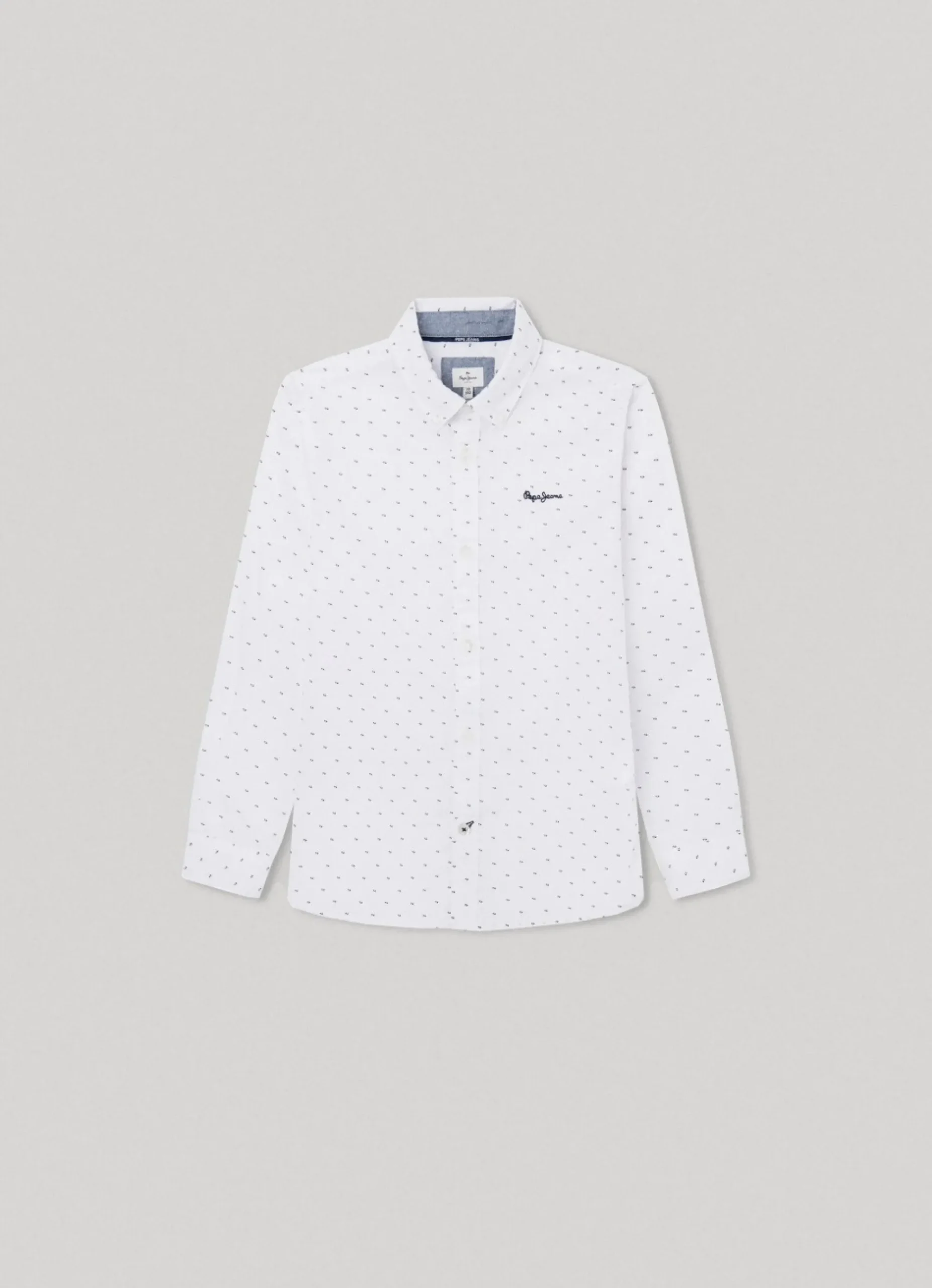 Rapaz Pepe Jeans Polos E Camisas>Camisa Popelina Bolinhas