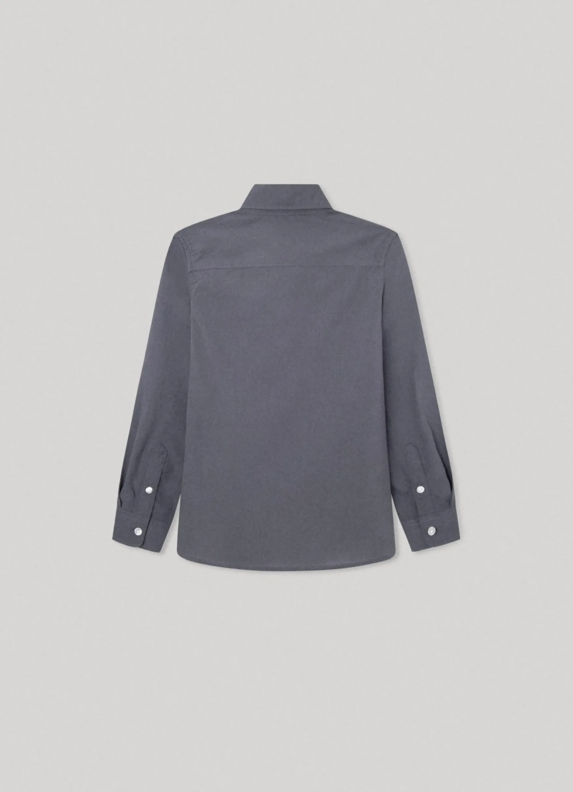 Rapaz Pepe Jeans Polos E Camisas>Camisa Popelina Logo Bordado