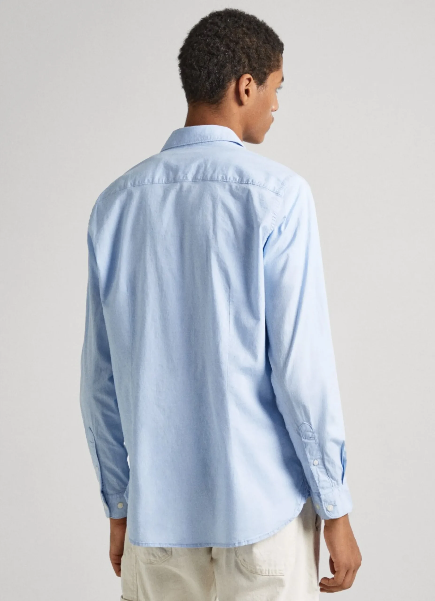 Homem Pepe Jeans Camisas>Camisa Popelina Slim Fit