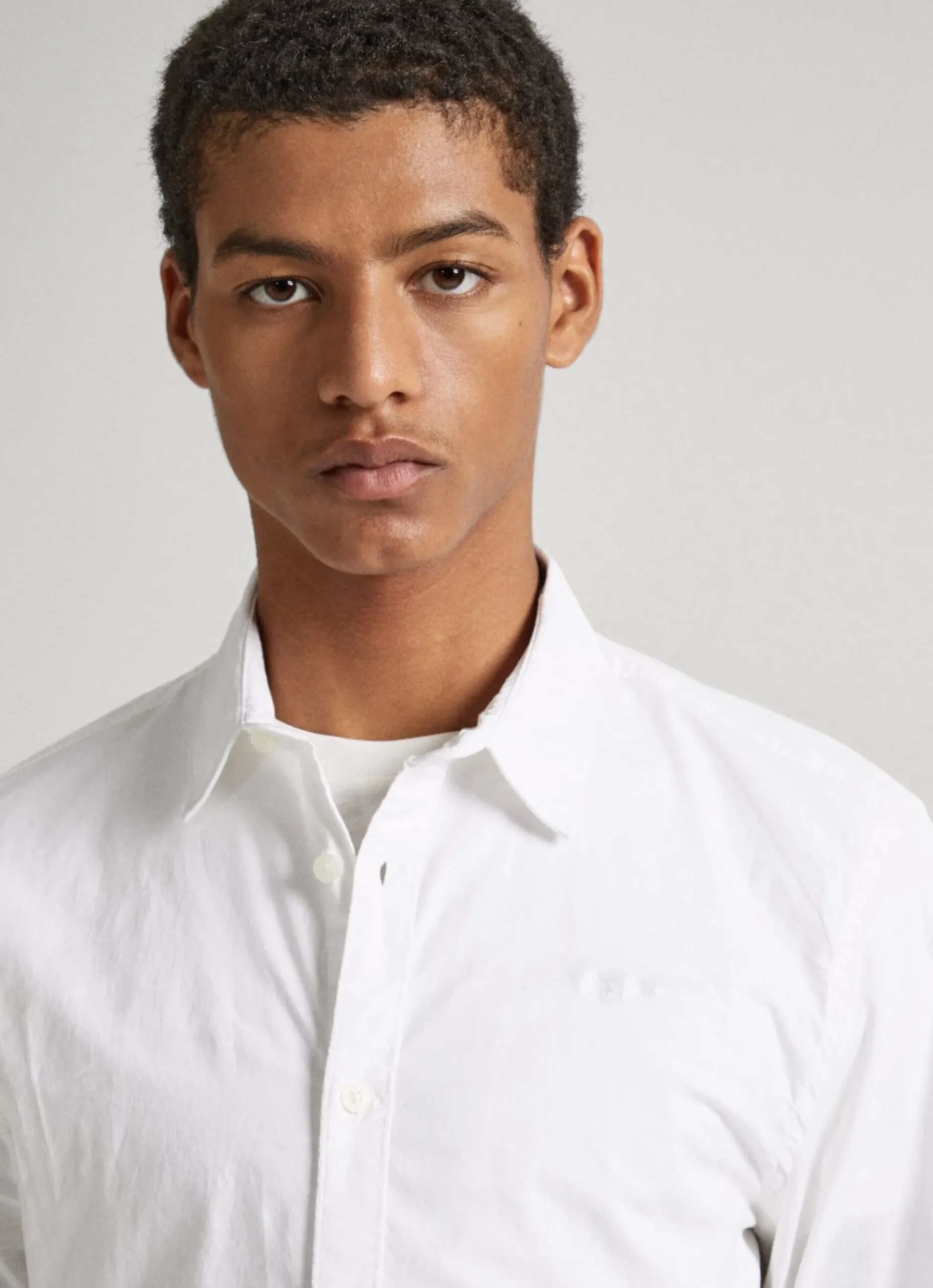 Homem Pepe Jeans Camisas>Camisa Popelina Slim Fit