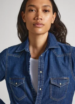 Mulher Pepe Jeans Camisas E Blusas><noscript><img width=