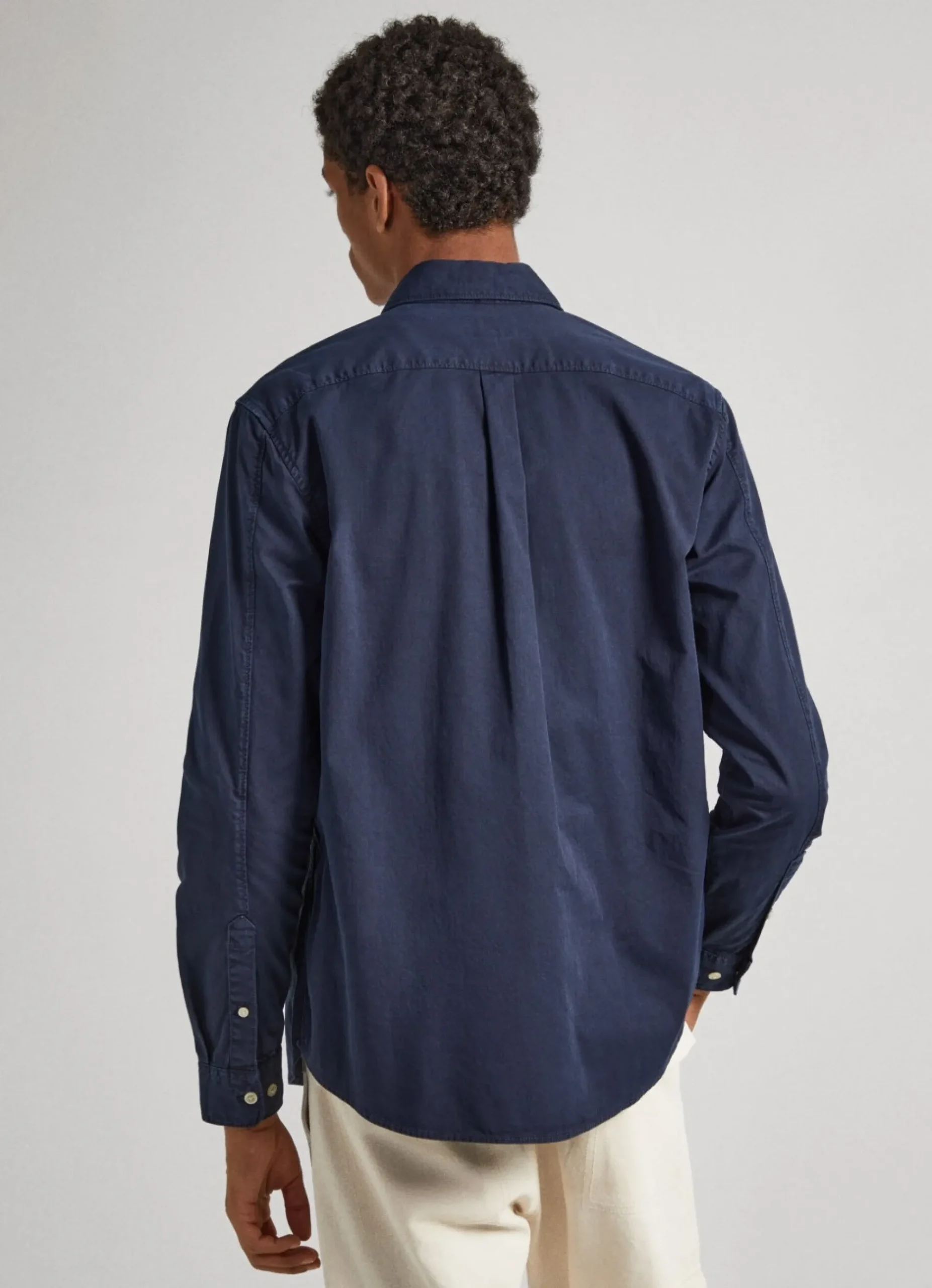 Homem Pepe Jeans Camisas>Camisa Sarja Algodao Regular Fit