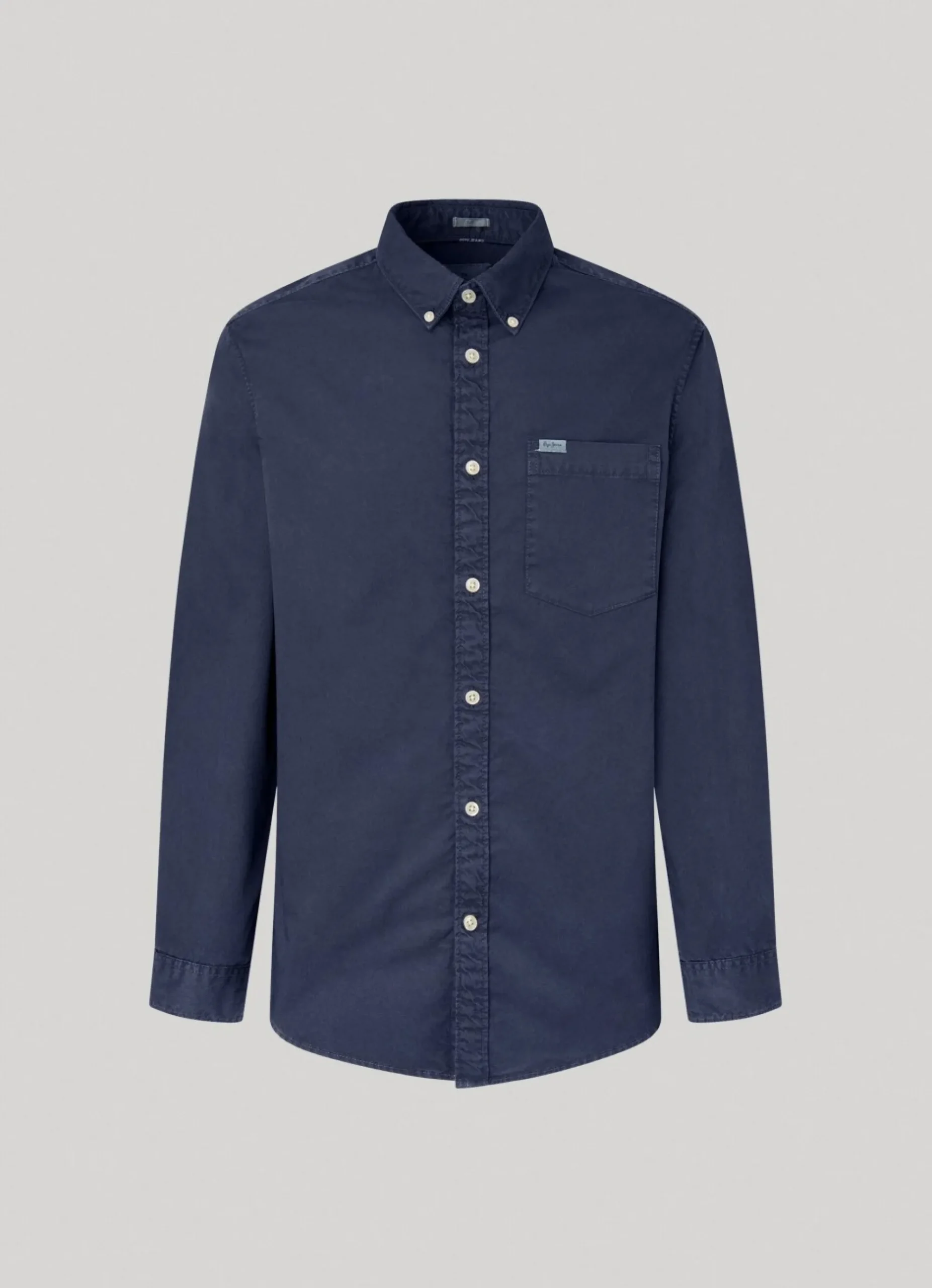 Homem Pepe Jeans Camisas>Camisa Sarja Algodao Regular Fit