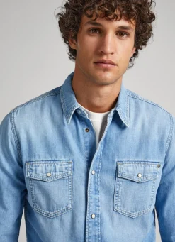 Homem Pepe Jeans Camisas><noscript><img width=