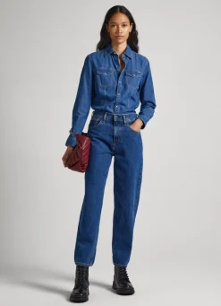 Mulher Pepe Jeans Camisas E Blusas>Camisa Slim Fit