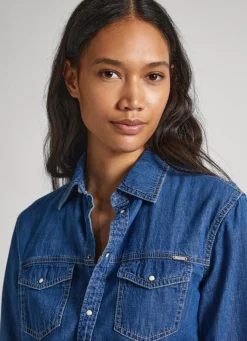 Mulher Pepe Jeans Camisas E Blusas><noscript><img width=