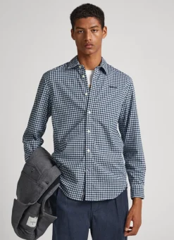 Homem Pepe Jeans Camisas>Camisa Slim Fit Xadrez