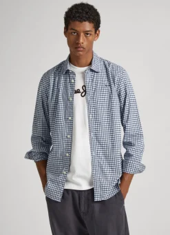 Homem Pepe Jeans Camisas>Camisa Slim Fit Xadrez
