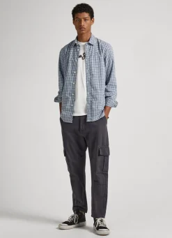 Homem Pepe Jeans Camisas>Camisa Slim Fit Xadrez