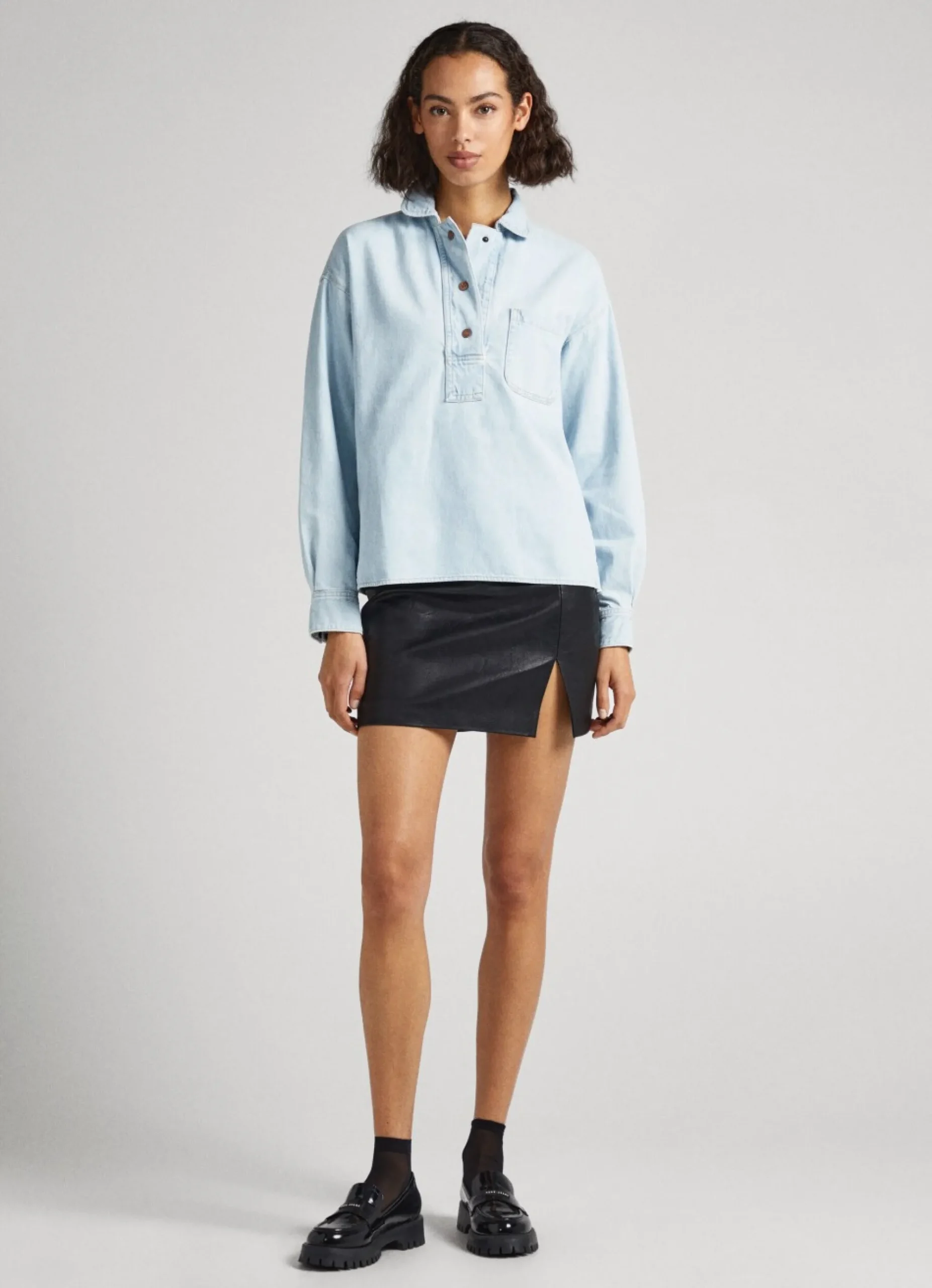 Mulher Pepe Jeans Camisas E Blusas>Camisa Tipo Polo
