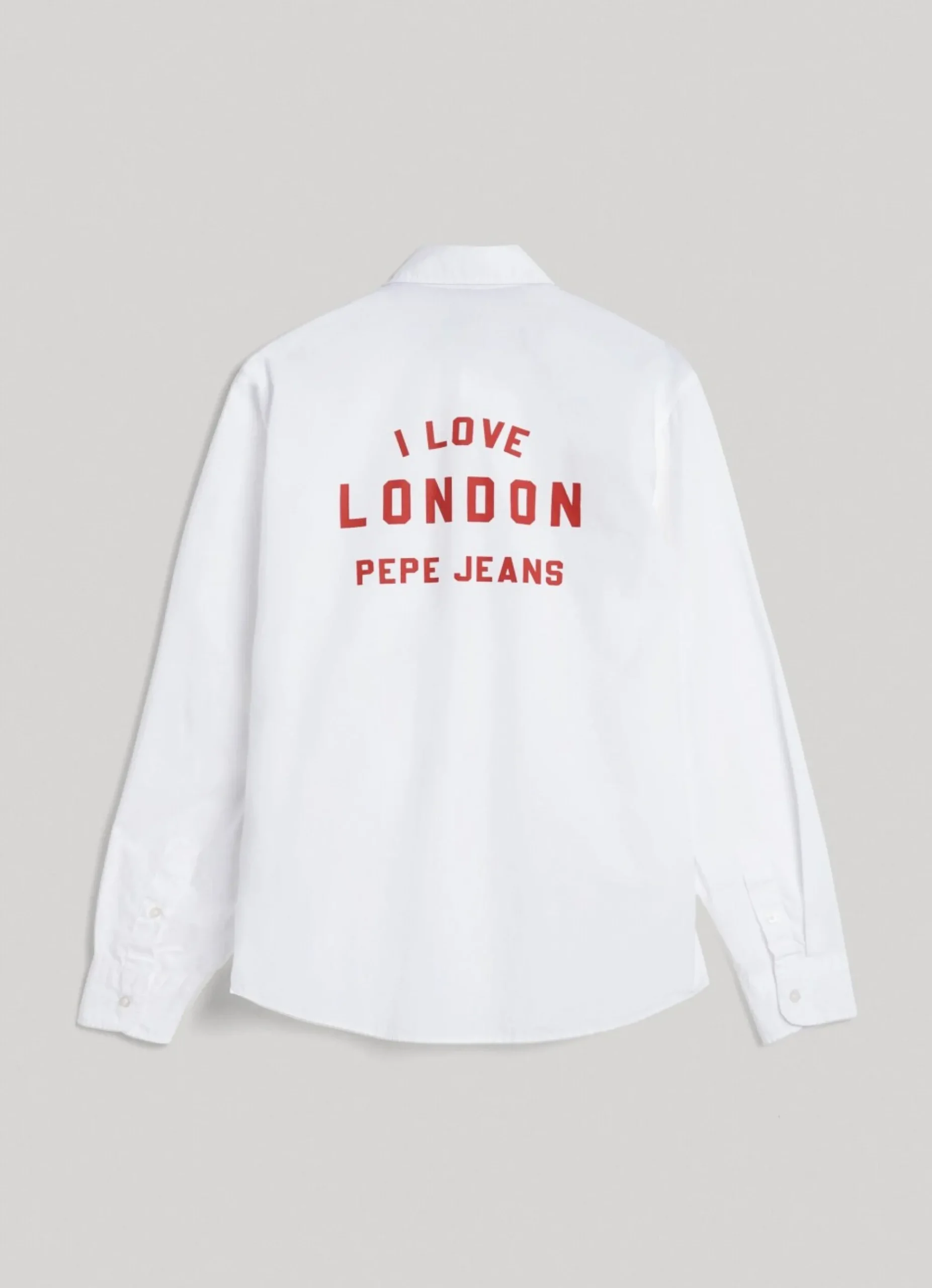 Homem Pepe Jeans Camisas>Camisa Unisexo I Love London