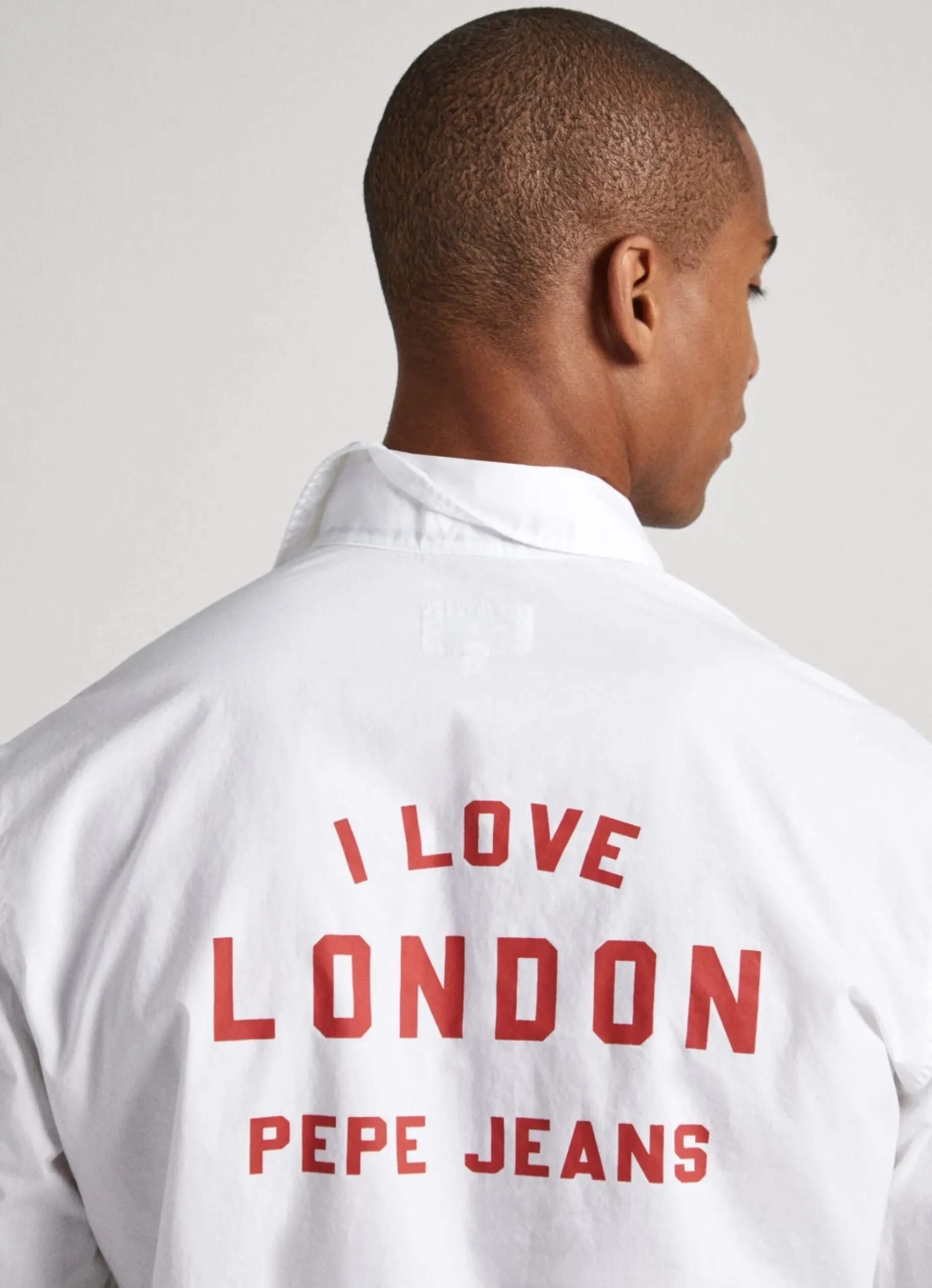 Homem Pepe Jeans Camisas>Camisa Unisexo I Love London