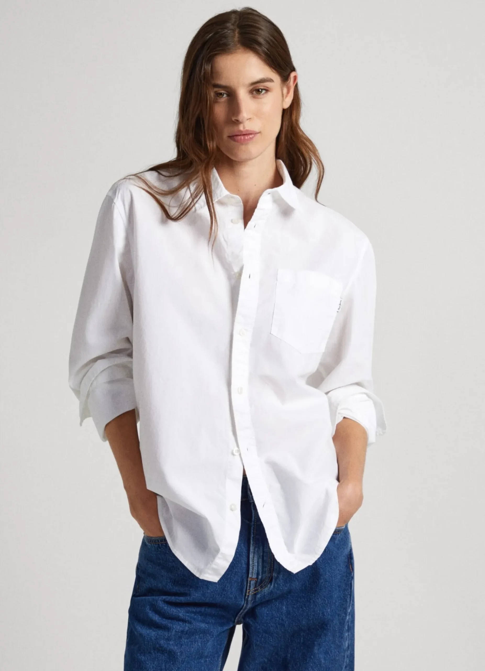 Mulher Pepe Jeans Camisas E Blusas>Camisa Unisexo I Love London