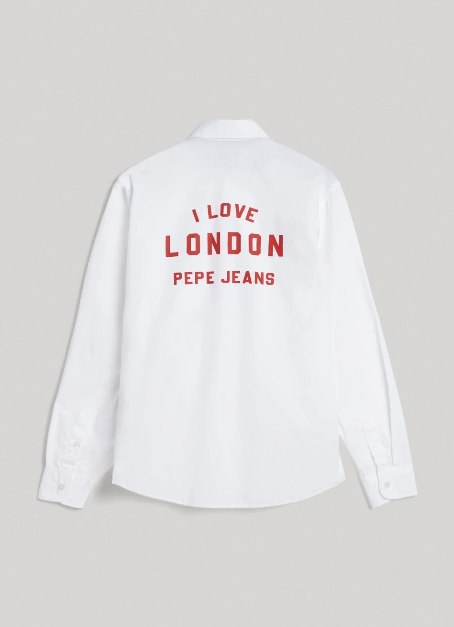 Mulher Pepe Jeans Camisas E Blusas>Camisa Unisexo I Love London