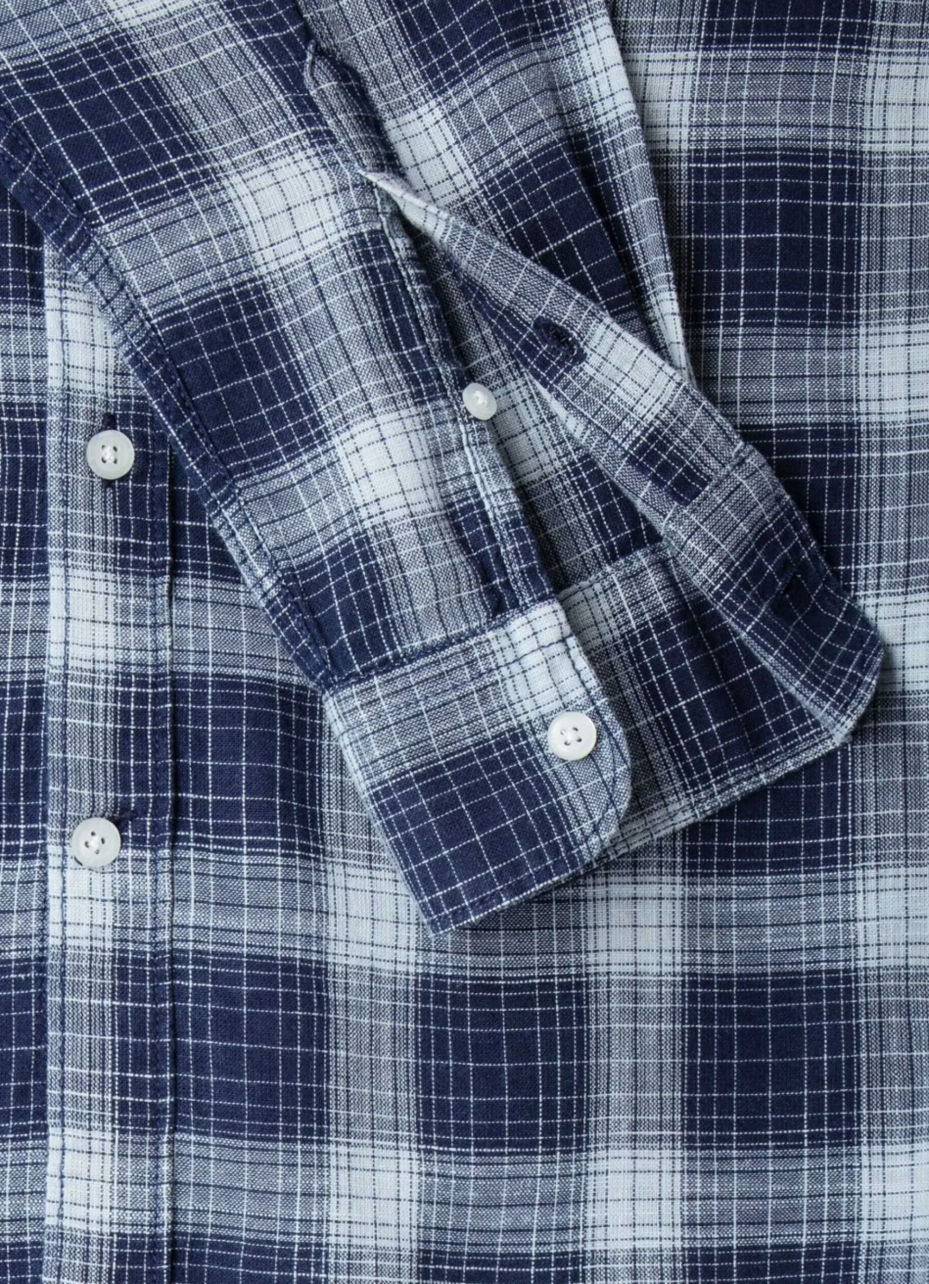 Homem Pepe Jeans Camisas>Camisa Xadrez Algodao Indigo