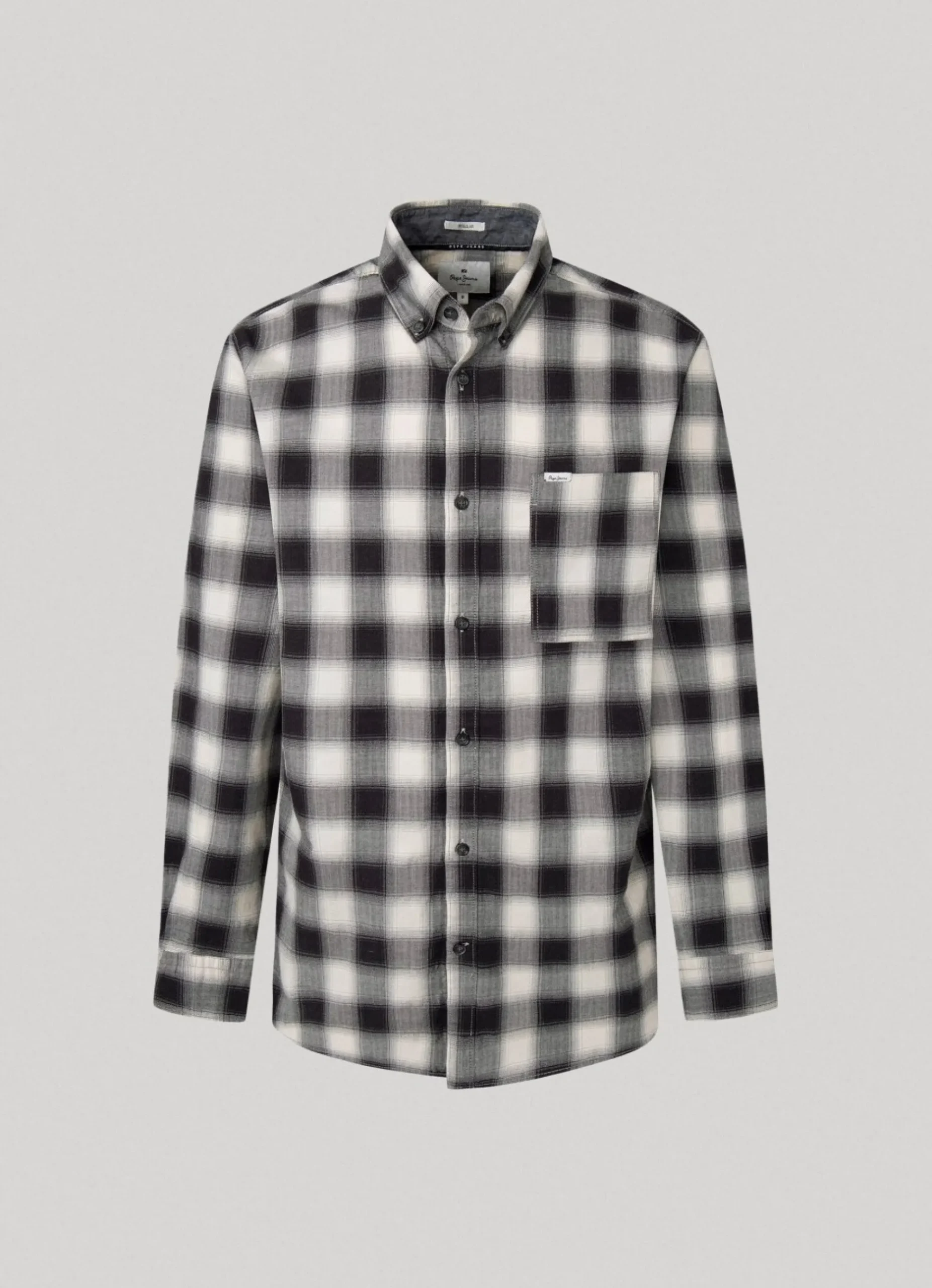 Homem Pepe Jeans Camisas>Camisa Xadrez De Algodao