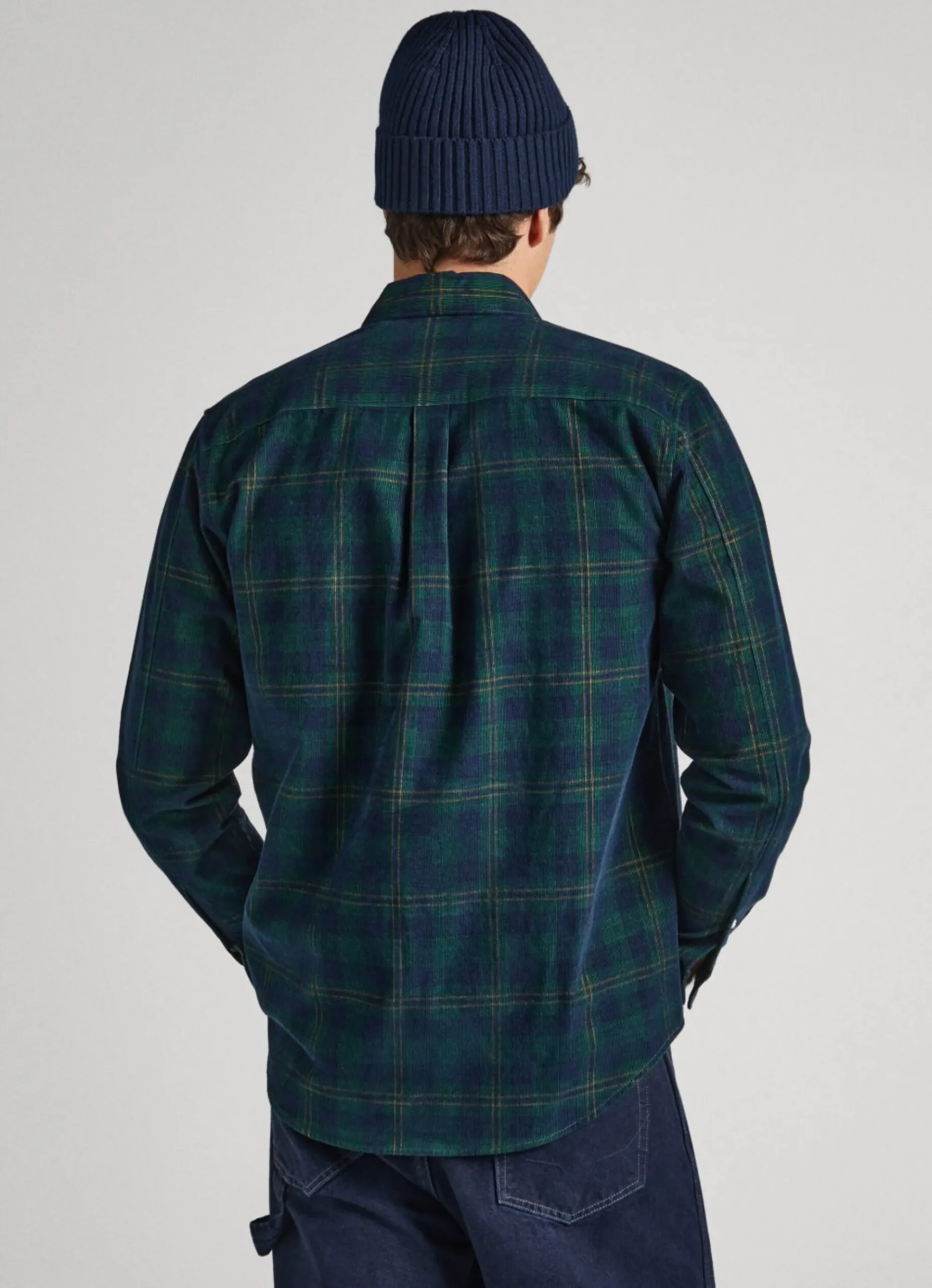 Homem Pepe Jeans Camisas>Camisa Xadrez De Bombazina
